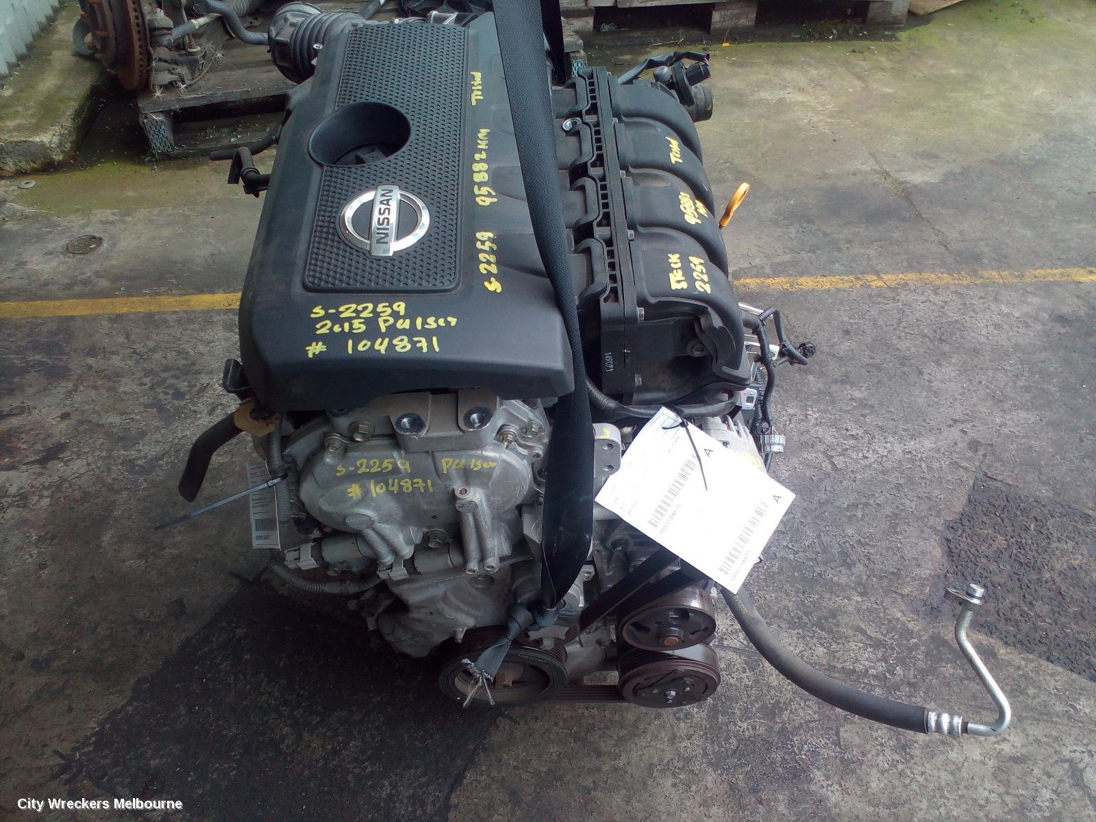 NISSAN PULSAR ENGINE, PETROL, 1.8, MRA8DE, B17/C12, 12/2012 - 12/2017 - Image 2