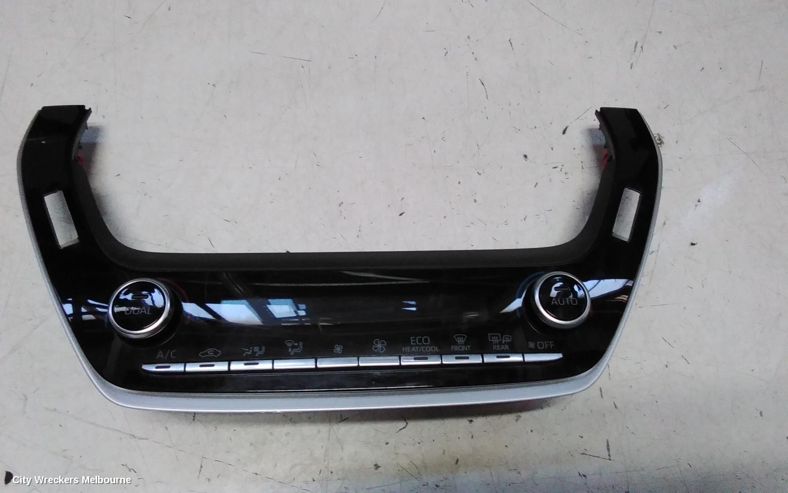 TOYOTA COROLLA HEATER/AC CONTROLS, E210, DUAL ZONE CLIMATE CONTROL TYPE, W/ DUAL BUTTON TYPE, 07/2018 ONWARDS - Image 2