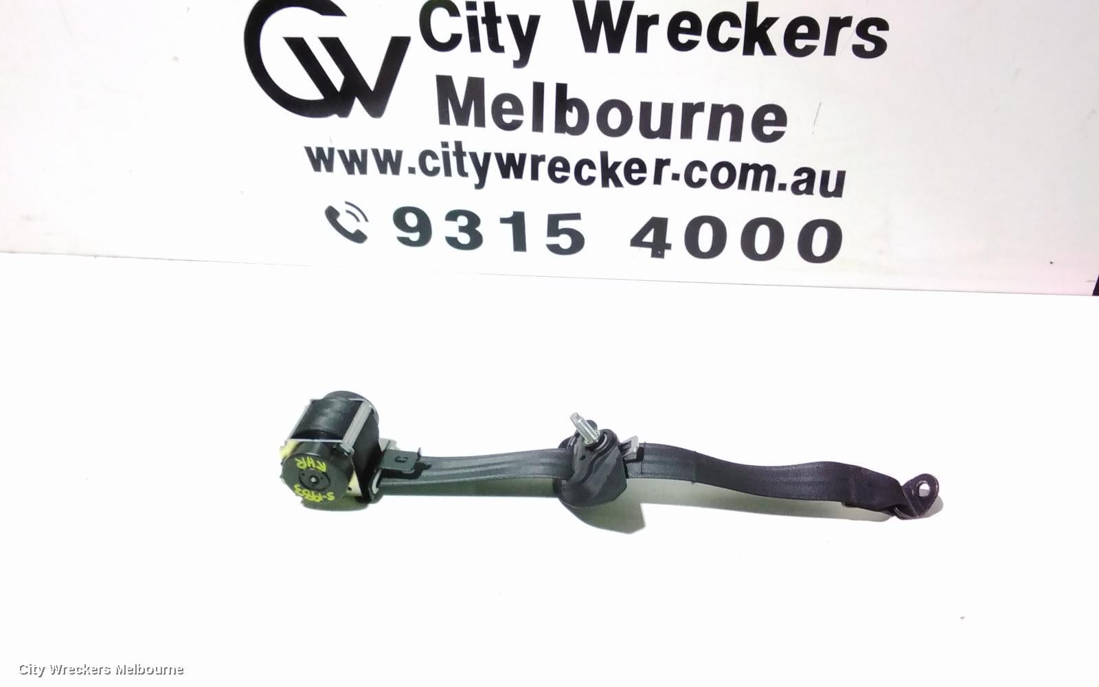 HONDA CRV SEATBELT/STALK, RH REAR 2ND ROW, SEAT BELT ONLY, RW, 05/2017 ONWARDS - Image 1