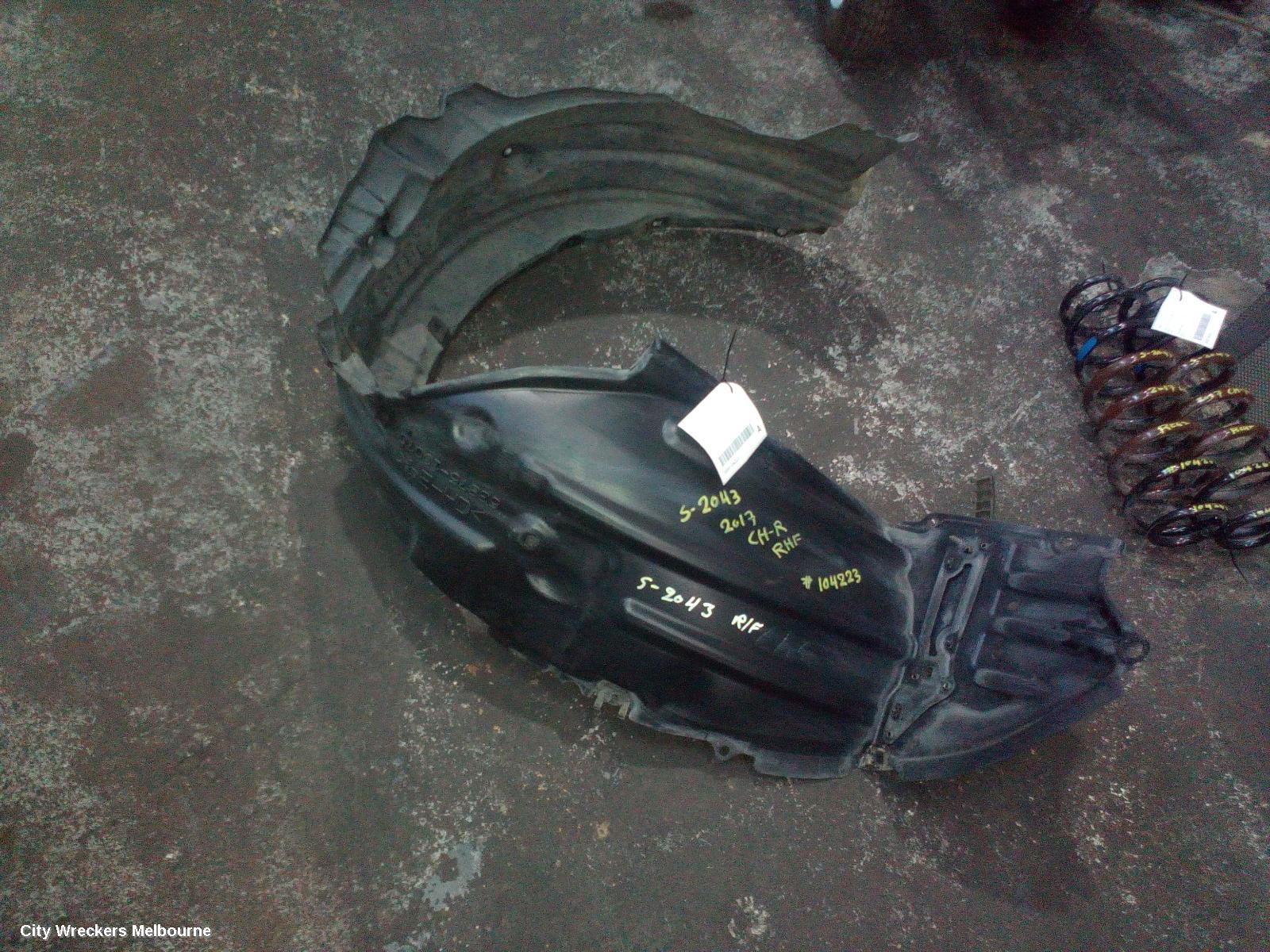 TOYOTA C-HR RIGHT GUARD LINER, GEN 1, 12/2016 - 09/2019 - Image 3