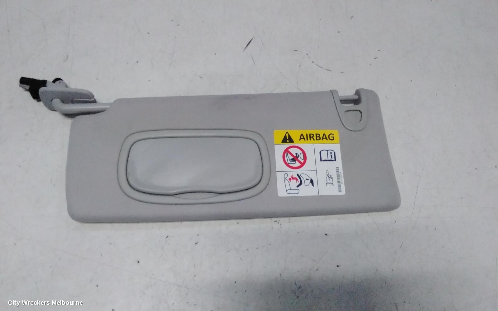 JEEP CHEROKEE SUNVISOR, KL, LH SIDE, 02/2014 - 11/2022 - Image 1