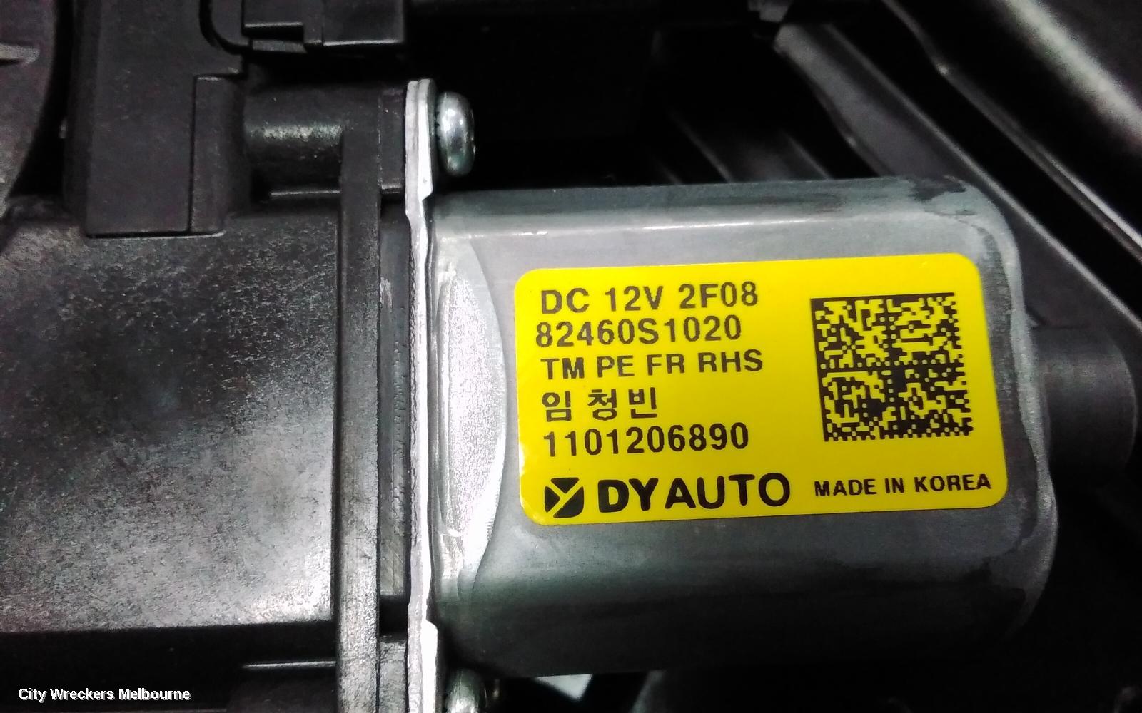 HYUNDAI SANTA FE RIGHT FRONT WINDOW REG/MOTOR, TM, DOOR REG & MOTOR ASSY, 03/2018 ONWARDS - Image 3