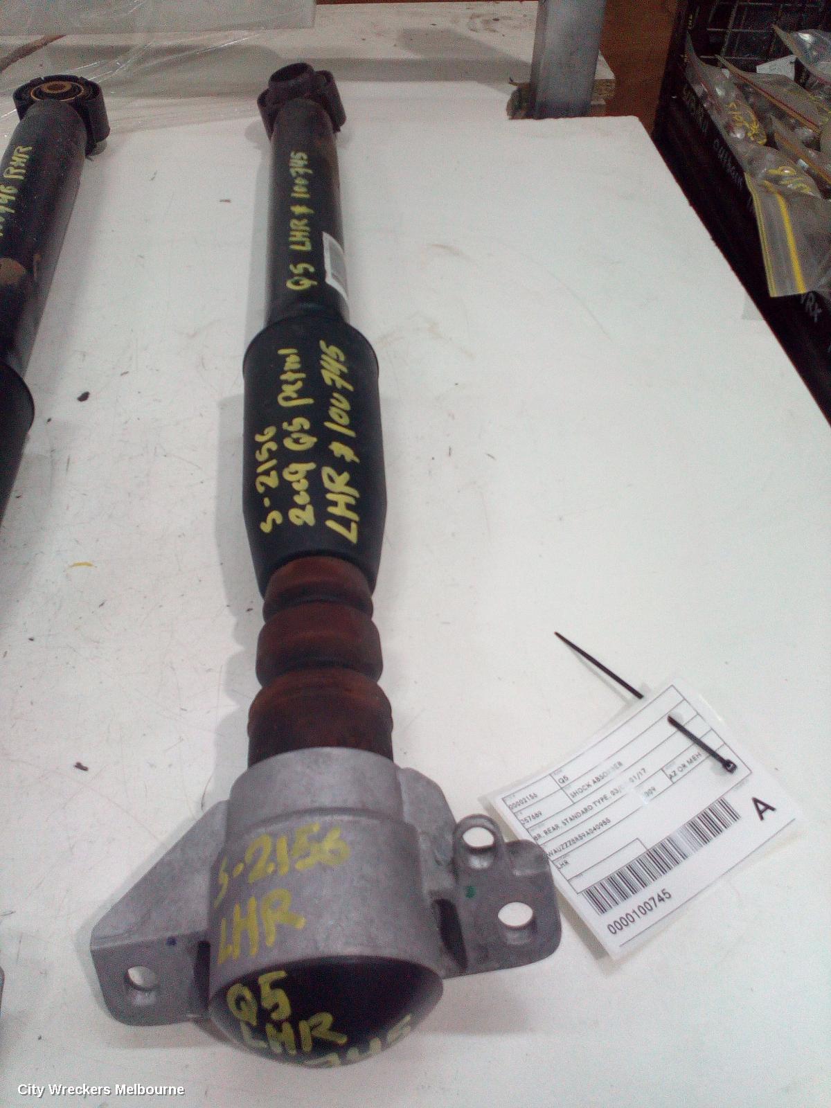 AUDI Q5 SHOCK ABSORBER, 8R, REAR, STANDARD TYPE, 03/2009 - 01/2017 - Image 2