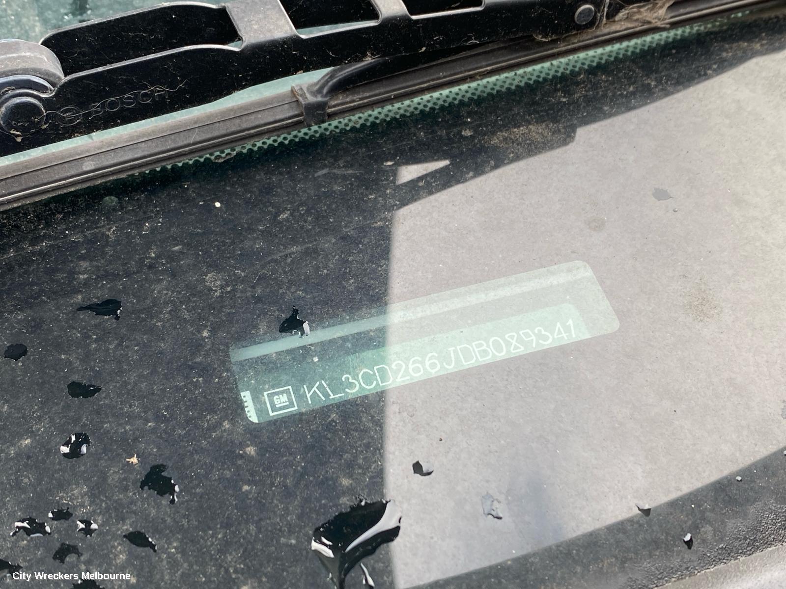 HOLDEN CAPTIVA RIGHT REAR DOOR, CG, LS/LT/LTZ (4TH VIN = C), W/ KEYLESS ENTRY TYPE, 12/2013 - 06/2018 - Image 3