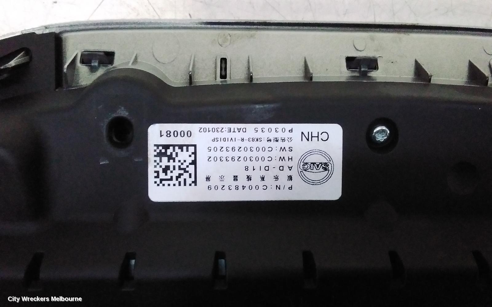 LDV T60 RADIO/CD/DVD/SAT/TV, DISPLAY UNIT, 10.25IN, TOUCHSCREEN, SK8C, 09/2021 ONWARDS - Image 3
