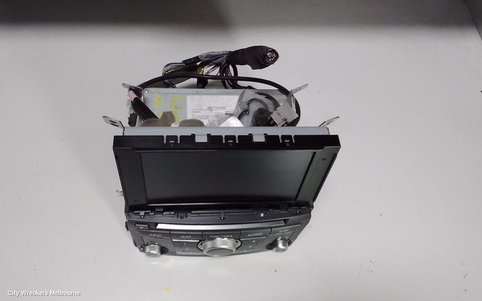 SUBARU LIBERTY RADIO/CD/DVD/SAT/TV, DVD/SAT NAV, 5TH GEN, FUJITSU, HEAD UNIT ONLY,  07/2009 - 11/2014 - Image 2