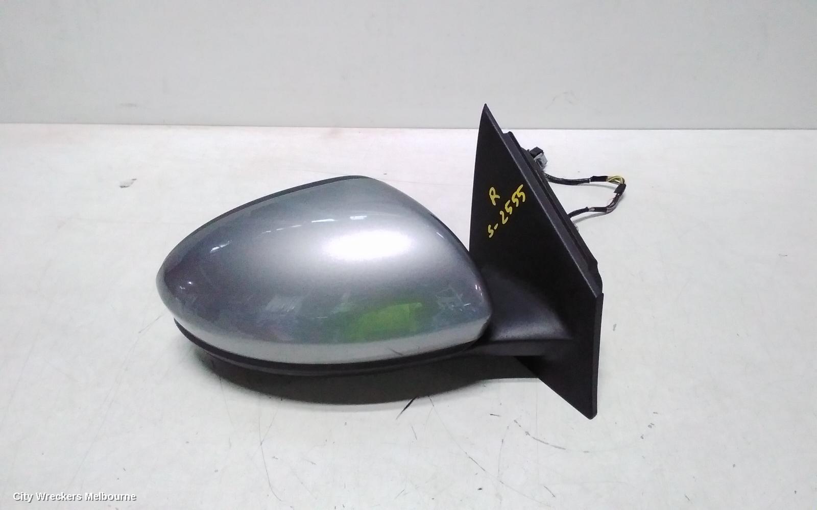 RENAULT MEGANE RIGHT DOOR MIRROR, BFB/KFB/LFF, HATCH/WAGON/SEDAN, 06/2016 - 02/2020 - Image 1