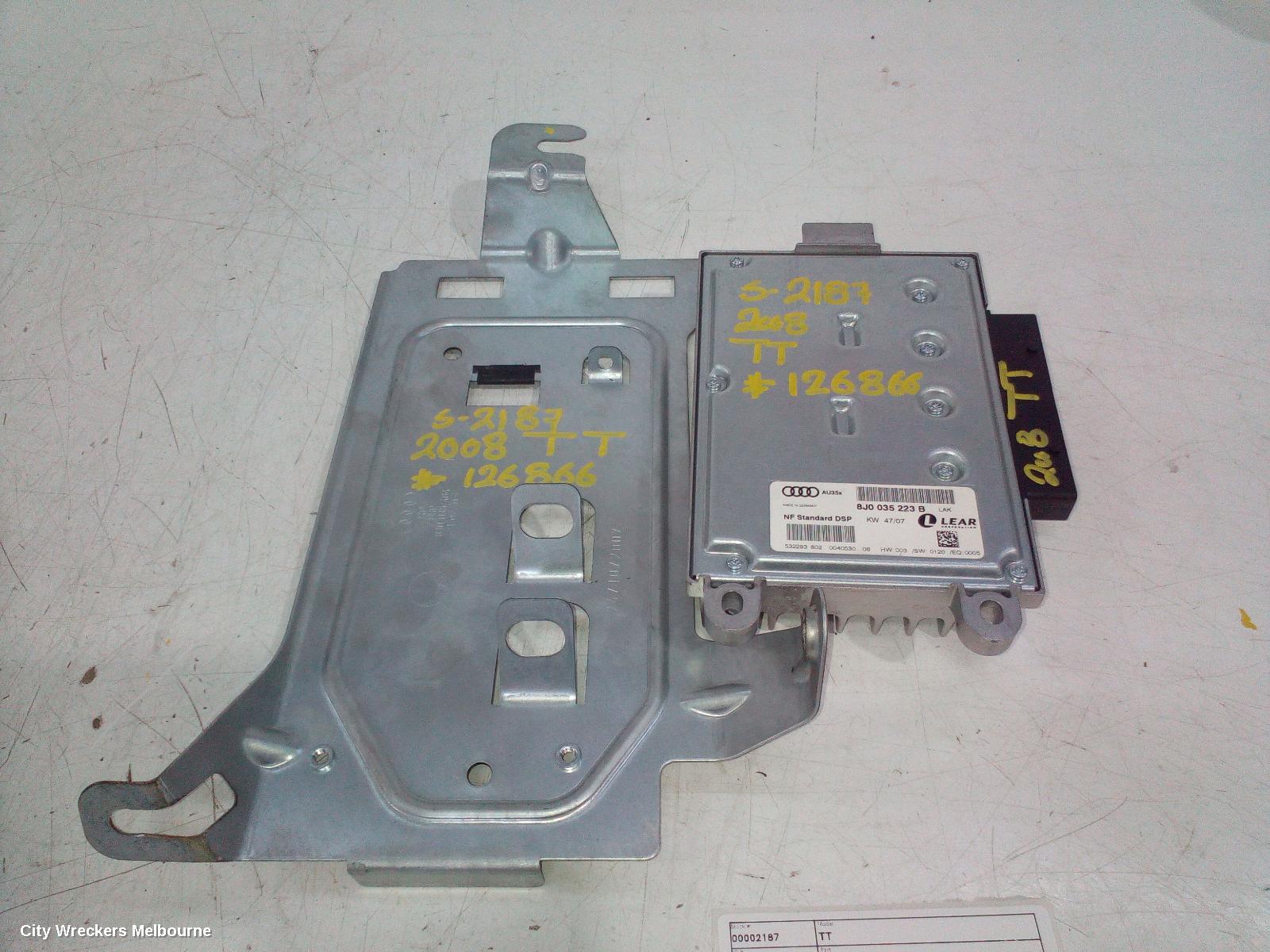 AUDI TT RADIO/CD/DVD/SAT/TV, AMPLIFIER, 8J, 09/2006 - 12/2014 - Image 3