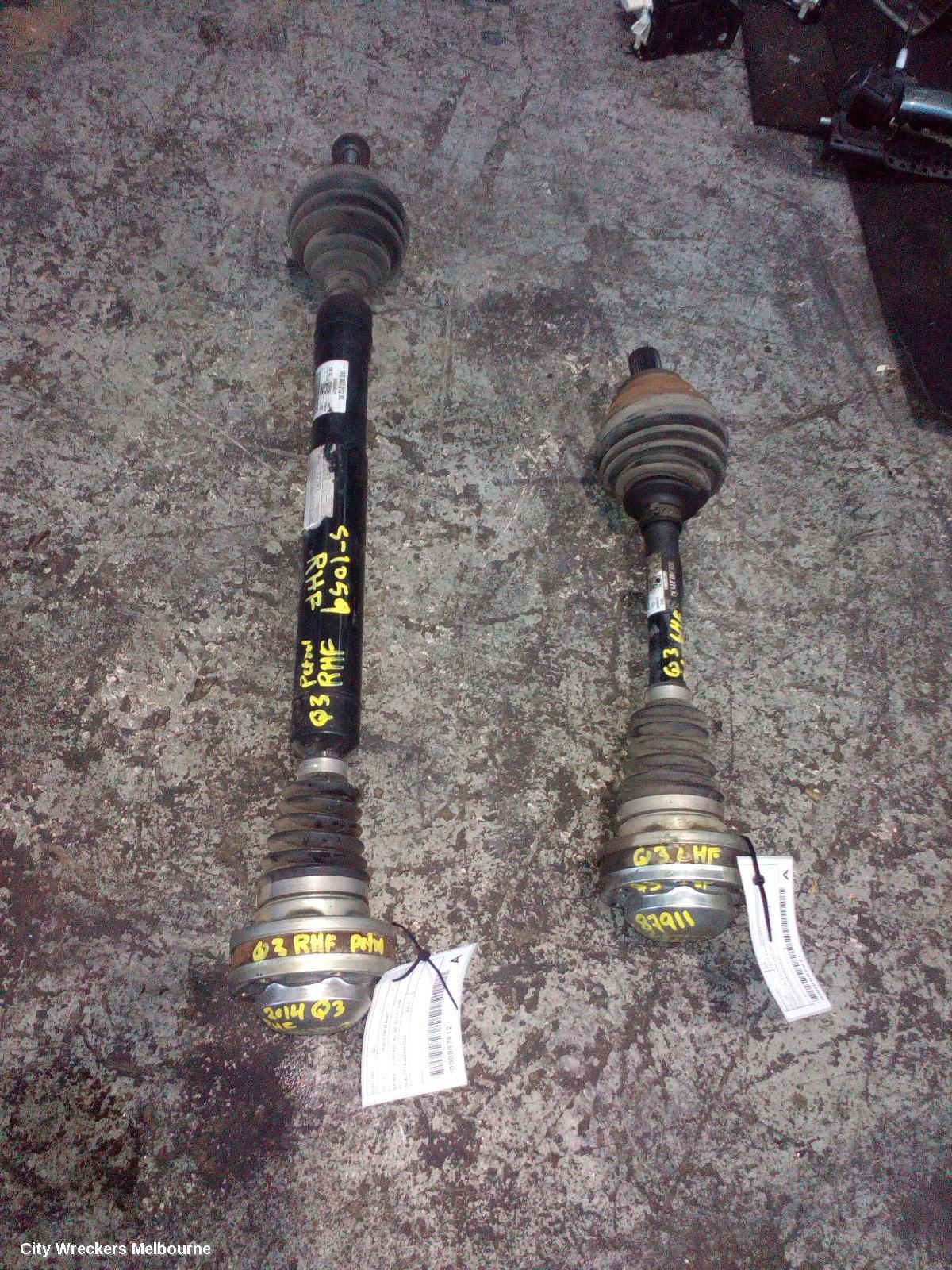 AUDI Q3 RIGHT DRIVESHAFT, FRONT, 1.4, PETROL, 8U, Q3, 02/2014 - 12/2018 - Image 3