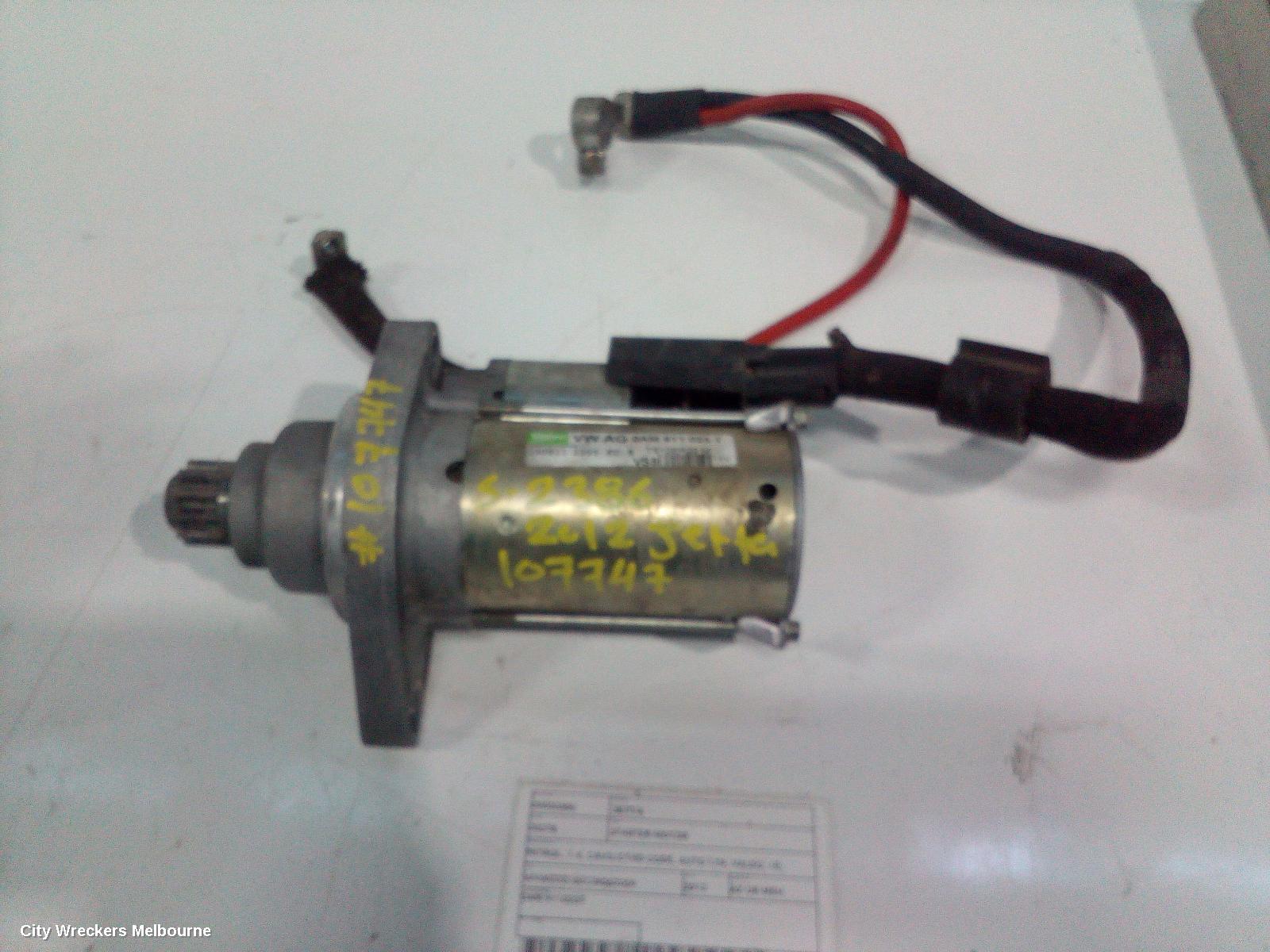 VOLKSWAGEN JETTA STARTER, PETROL, 1.4, CAVD/CTHD CODE, AUTO T/M, VALEO, 1B, 02/2011 - 12/2017 - Image 1