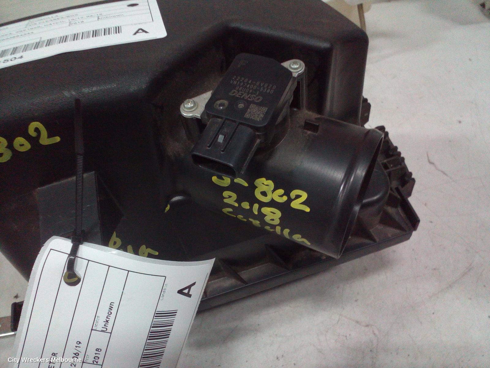 TOYOTA COROLLA AIR FLOW METER, 1.8, 2ZR-FE, ZRE172/20182R, 10/2012 - 06/2019 - Image 2