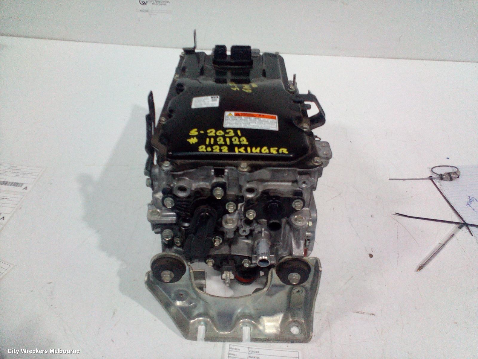 TOYOTA KLUGER INVERTER, AXUH78, HYBRID INVERTER, 2.5, PETROL, A25A-FXS, 03/2021 ONWARDS - Image 2