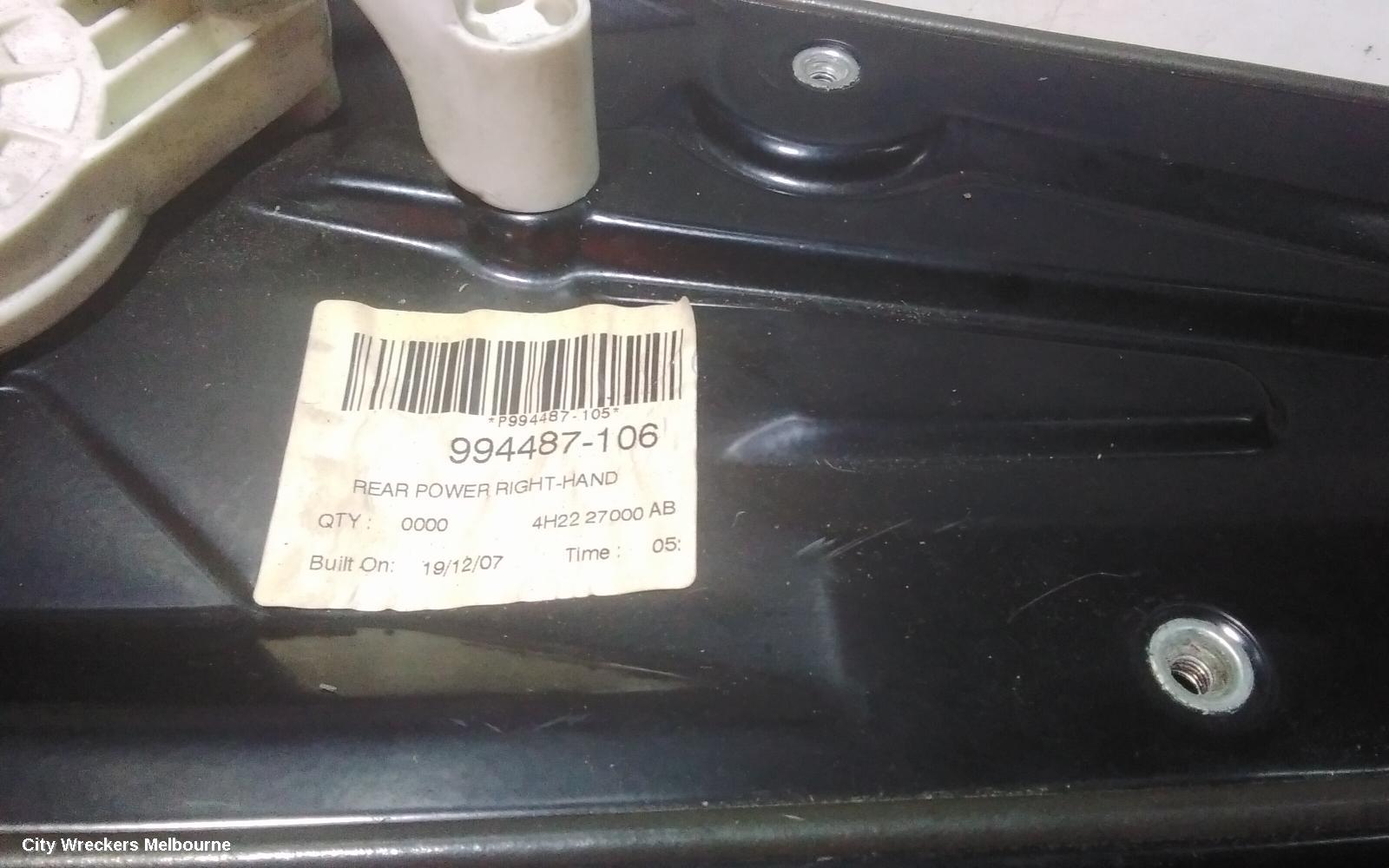 LAND ROVER RANGEROVER SPORT RIGHT REAR WND REG/MOTOR, L320, 08/2005 - 12/2013 - Image 2