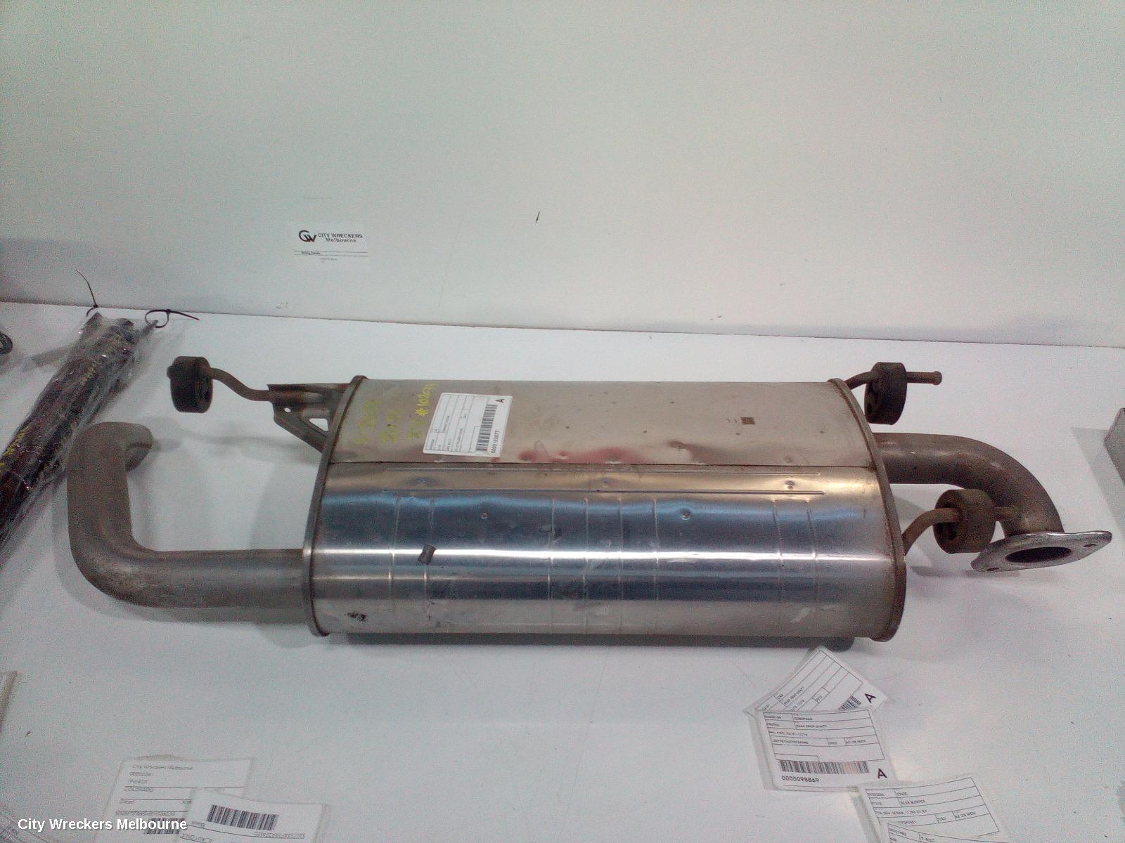 SUBARU XV EXHAUST SYSTEM, G5X, 03/2017 - 06/2023 - Image 2