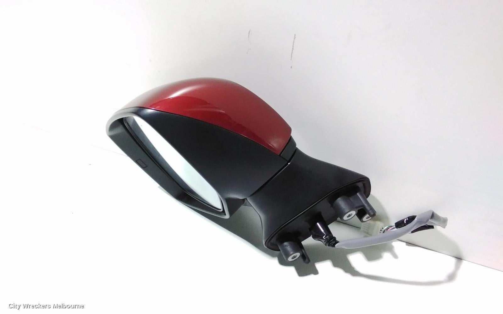 SUBARU LIBERTY LEFT DOOR MIRROR, 6TH GEN, MANUAL FOLD, NON BLIND SPOT TYPE, 08/2014 - 02/2016 - Image 2