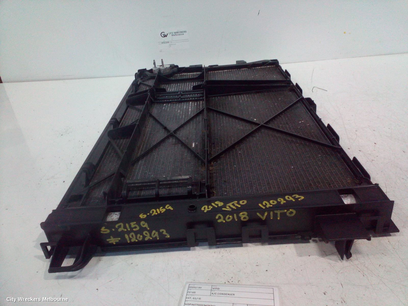 MERCEDES VITO A/C CONDENSER, 447, 03/2015 ONWARDS - Image 2