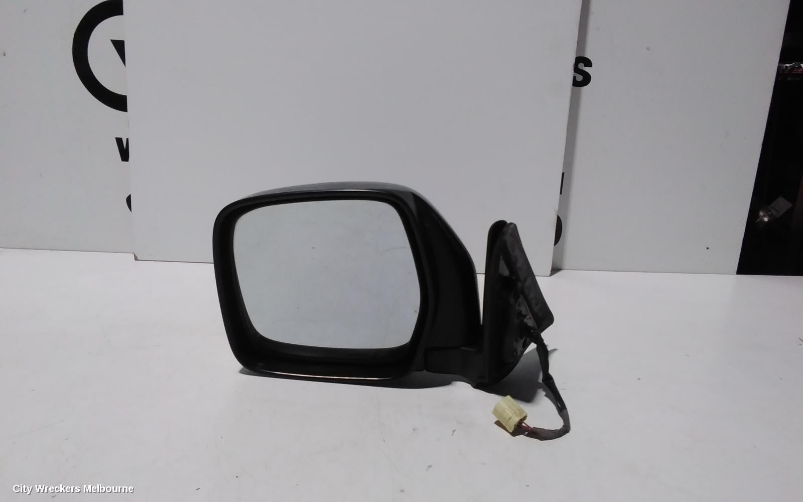 TOYOTA PRADO LEFT DOOR MIRROR, 95 SERIES, POWER, BLACK, RV/GX, 07/1996 - 01/2003 - Image 2