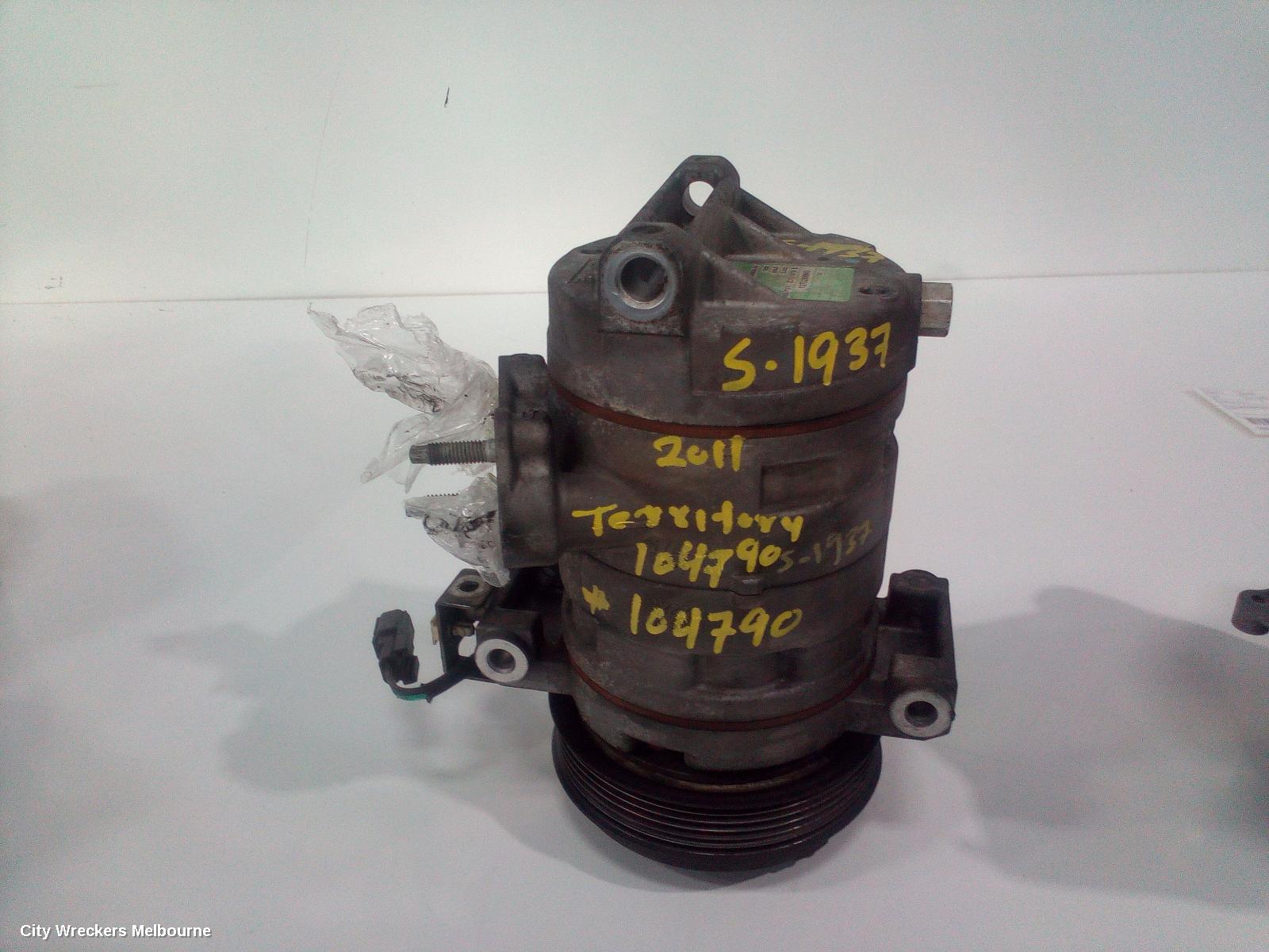 FORD TERRITORY A/C COMPRESSOR, SZ MKI-MKII, 4.0, PETROL, 05/2011 - 12/2016 - Image 1