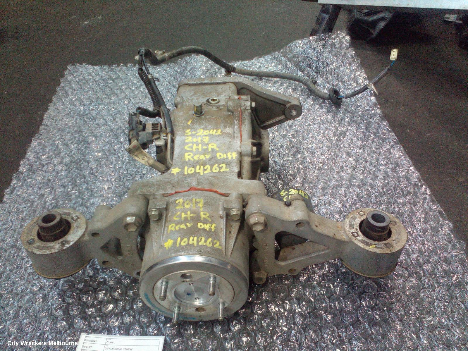 TOYOTA C-HR DIFFERENTIAL CENTRE, GEN 1, 2.277 RATIO, 12/2016 ONWARDS - Image 3