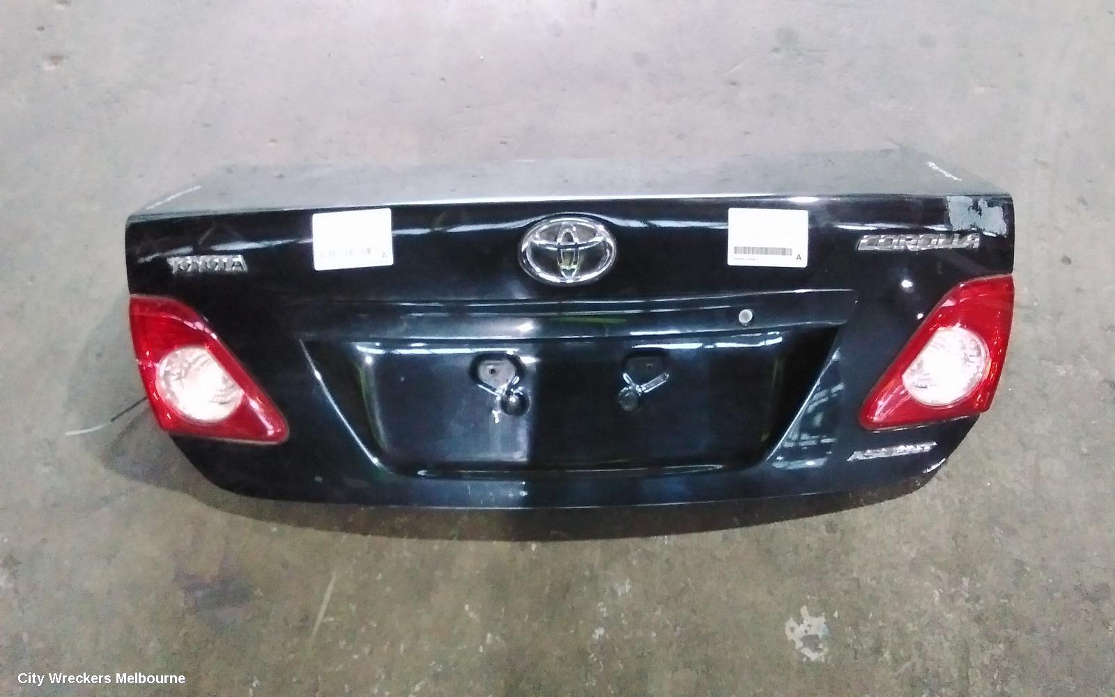 TOYOTA COROLLA BOOTLID/TAILGATE, BOOTLID, ZRE152R, SEDAN, ASCENT, NON SPOILERED TYPE, 03/2007 - 04/2010 - Image 1