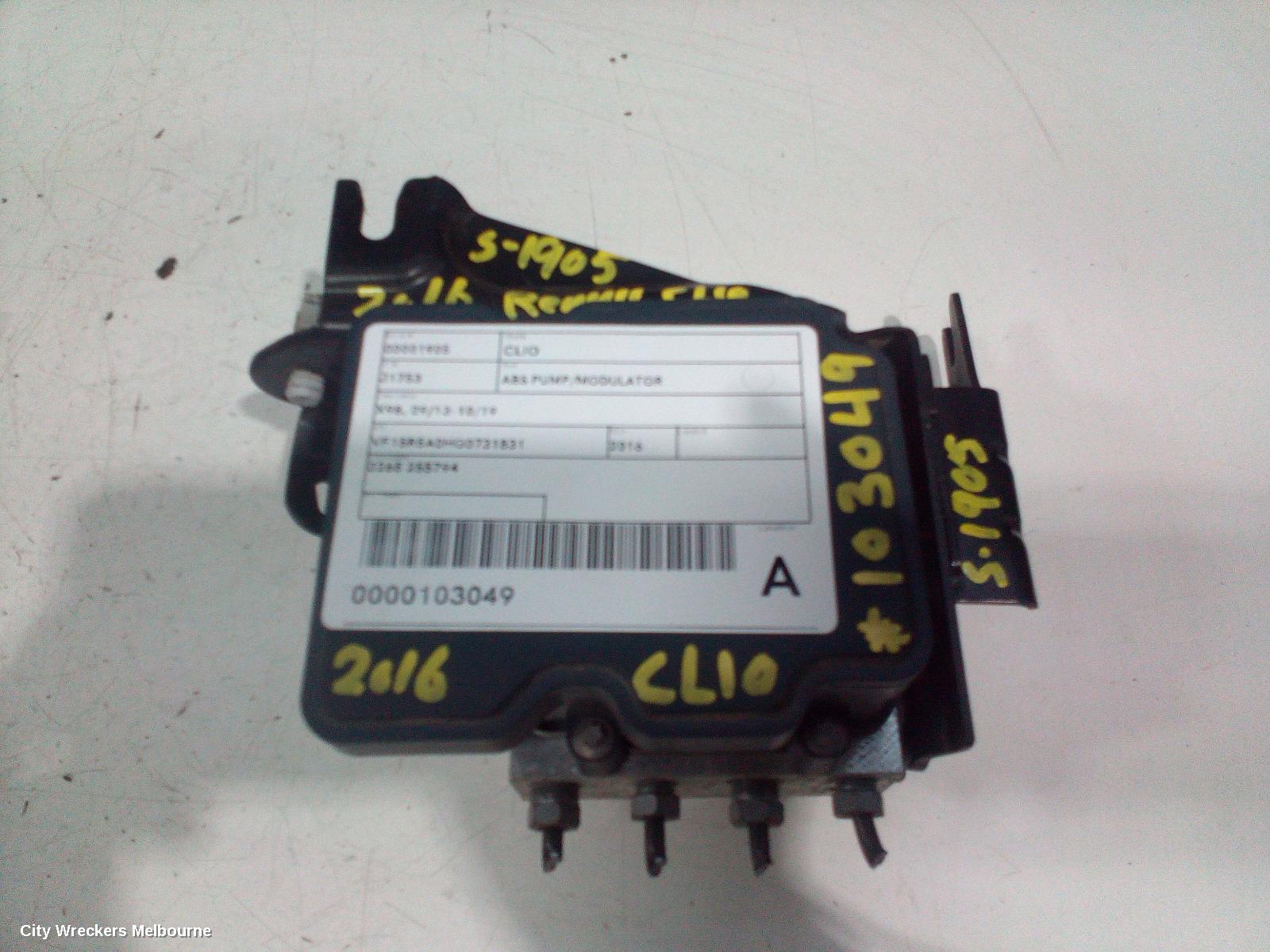 RENAULT CLIO ABS PUMP/MODULATOR, X98, 09/2013 - 10/2019 - Image 2