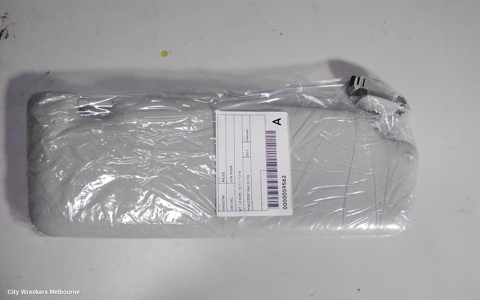 AUDI A5 SUNVISOR, 8T, LH SIDE, 10/2011 - 11/2016 - Image 3
