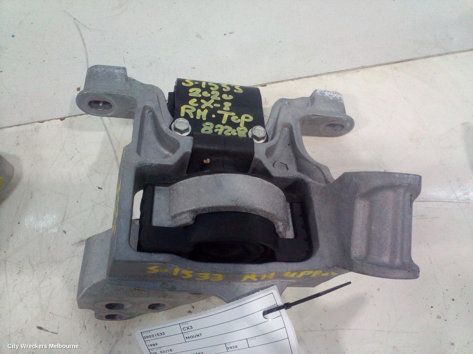 MAZDA CX3 MOUNT, DK, 03/2015 ONWARDS - Image 2