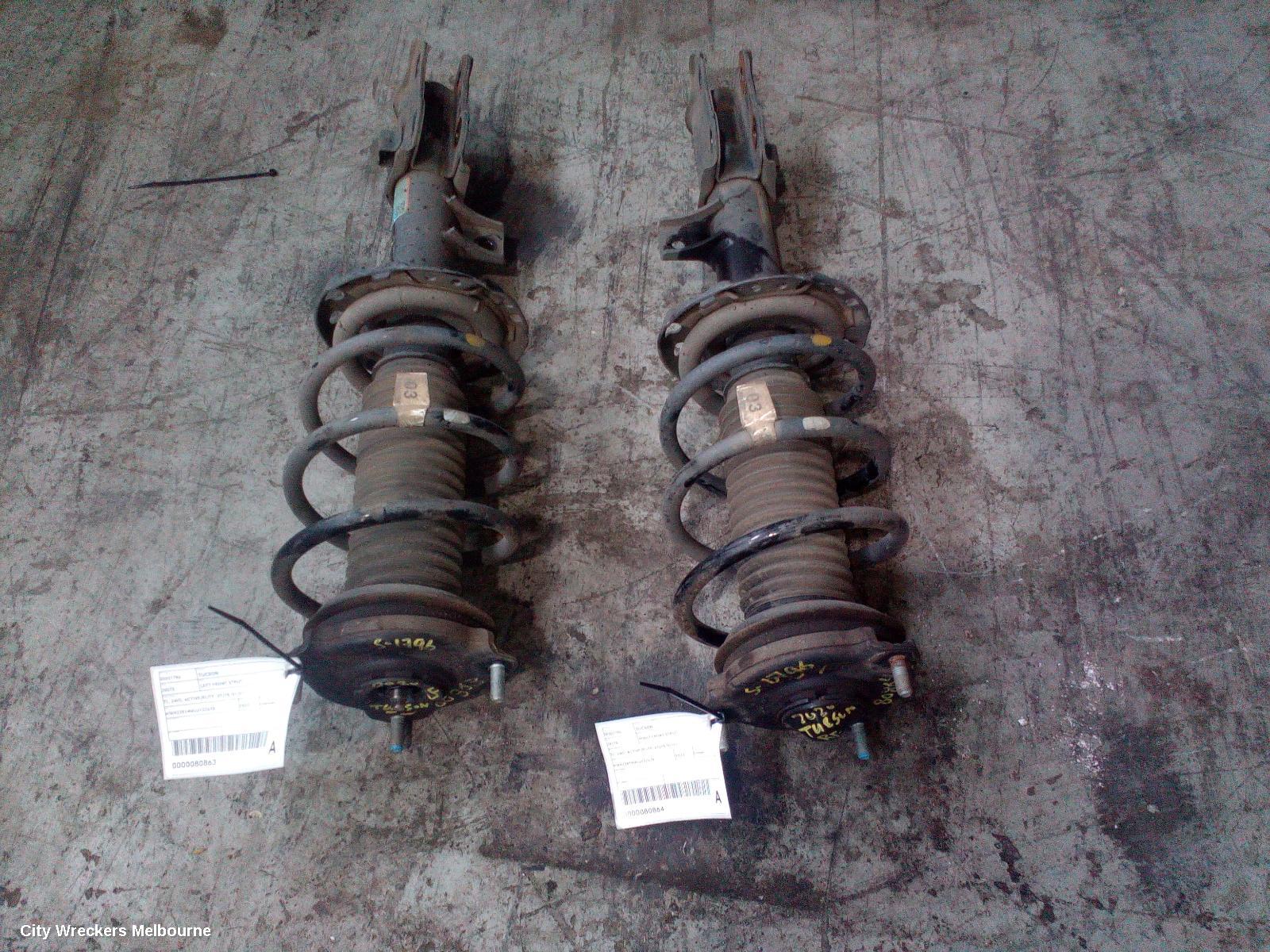 HYUNDAI TUCSON LEFT FRONT STRUT, TL, KOREAN BUILT (VIN KMHJ), 2WD, 06/2018 - 01/2021 - Image 3