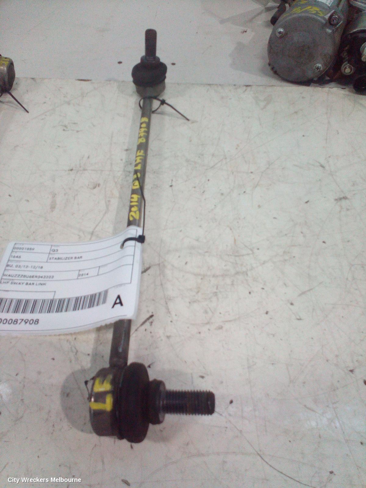 AUDI Q3 STABILISER BAR, 8U, 03/2012 - 12/2018 - Image 1