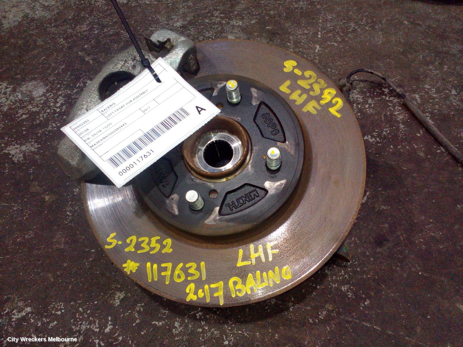 SUZUKI BALENO LEFT FRONT HUB ASSEMBLY, EW, 04/2016 - 12/2022 - Image 1