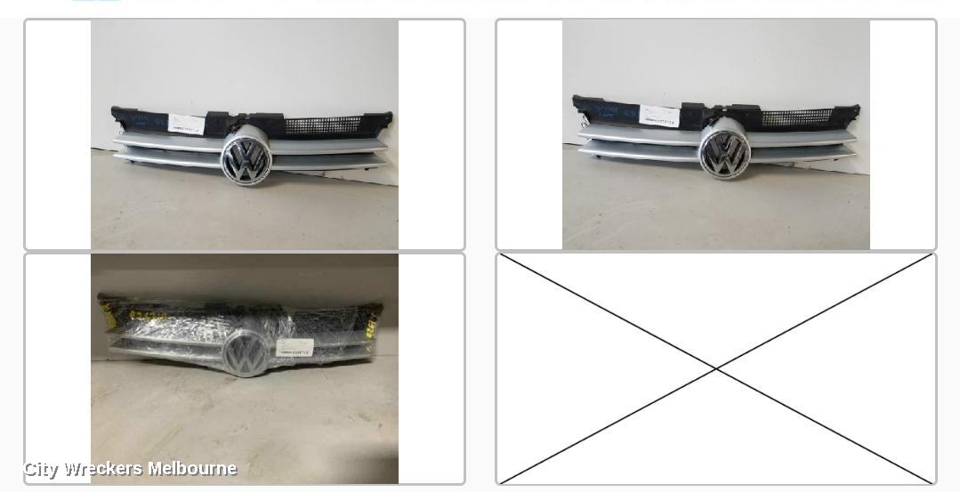 VOLKSWAGEN GOLF GRILLE, RADIATOR GRILLE, GEN 4, 3DR/5DR HATCH, COLOUR CODED, 09/1998 - 04/2004 - Image 1