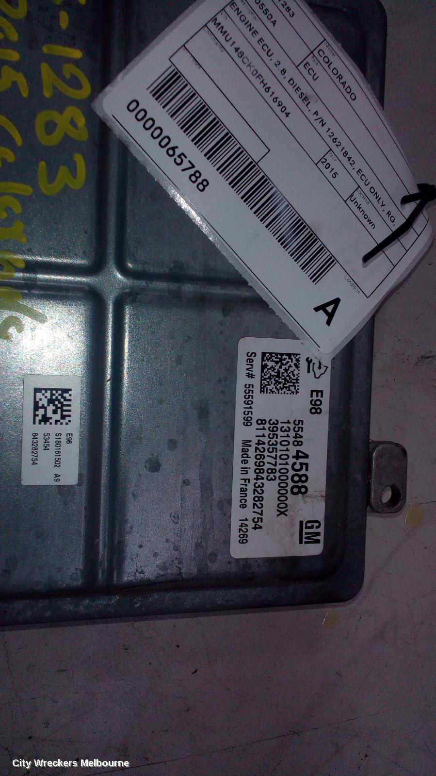 HOLDEN COLORADO ECU, ENGINE ECU, 2.8, DIESEL, P/N 12621842, ECU ONLY, RG, 01/2012 ONWARDS - Image 2
