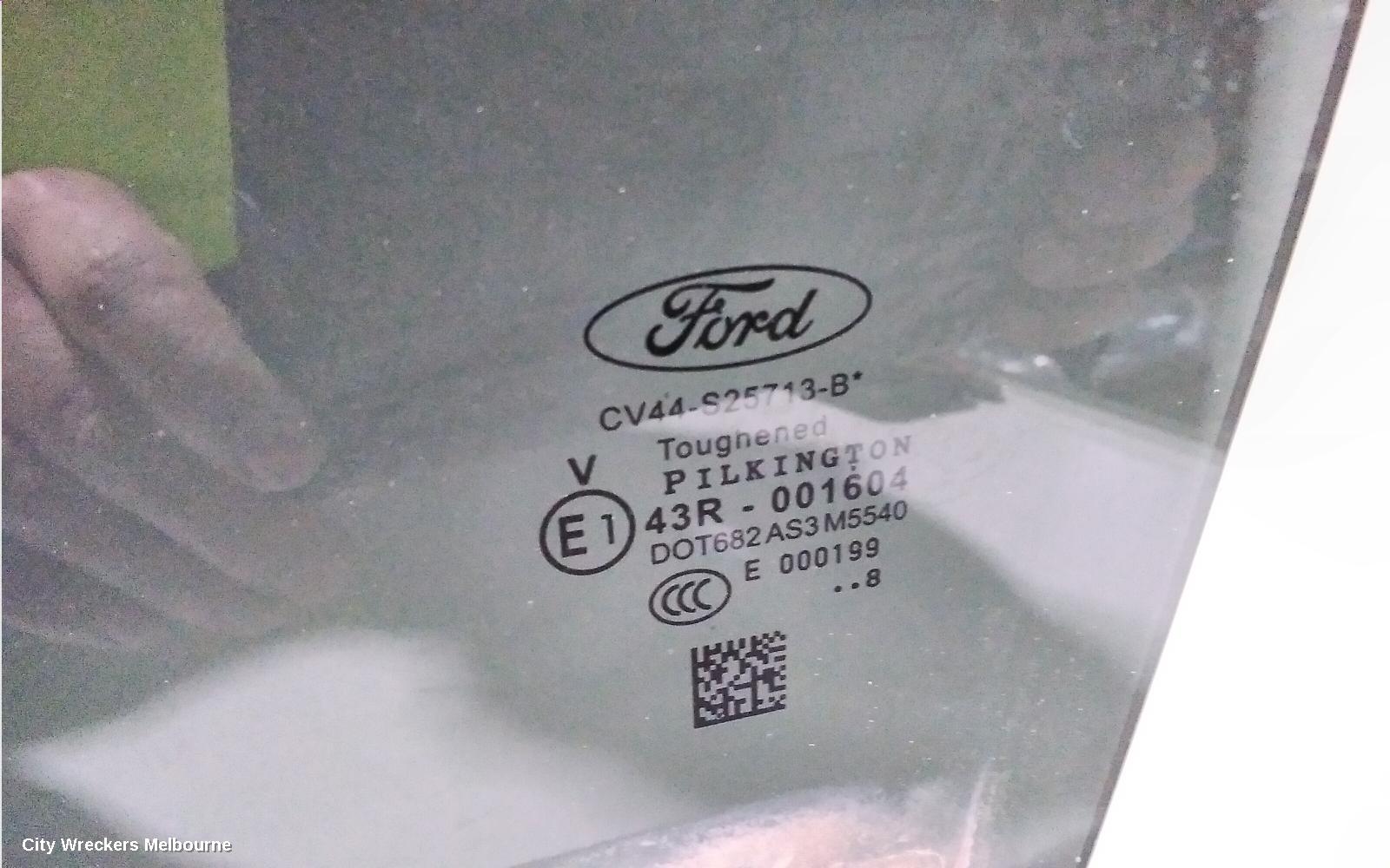 FORD ESCAPE LEFT REAR DOOR WINDOW, ZG, STANDARD TINT TYPE, 09/2016 - 05/2020 - Image 2