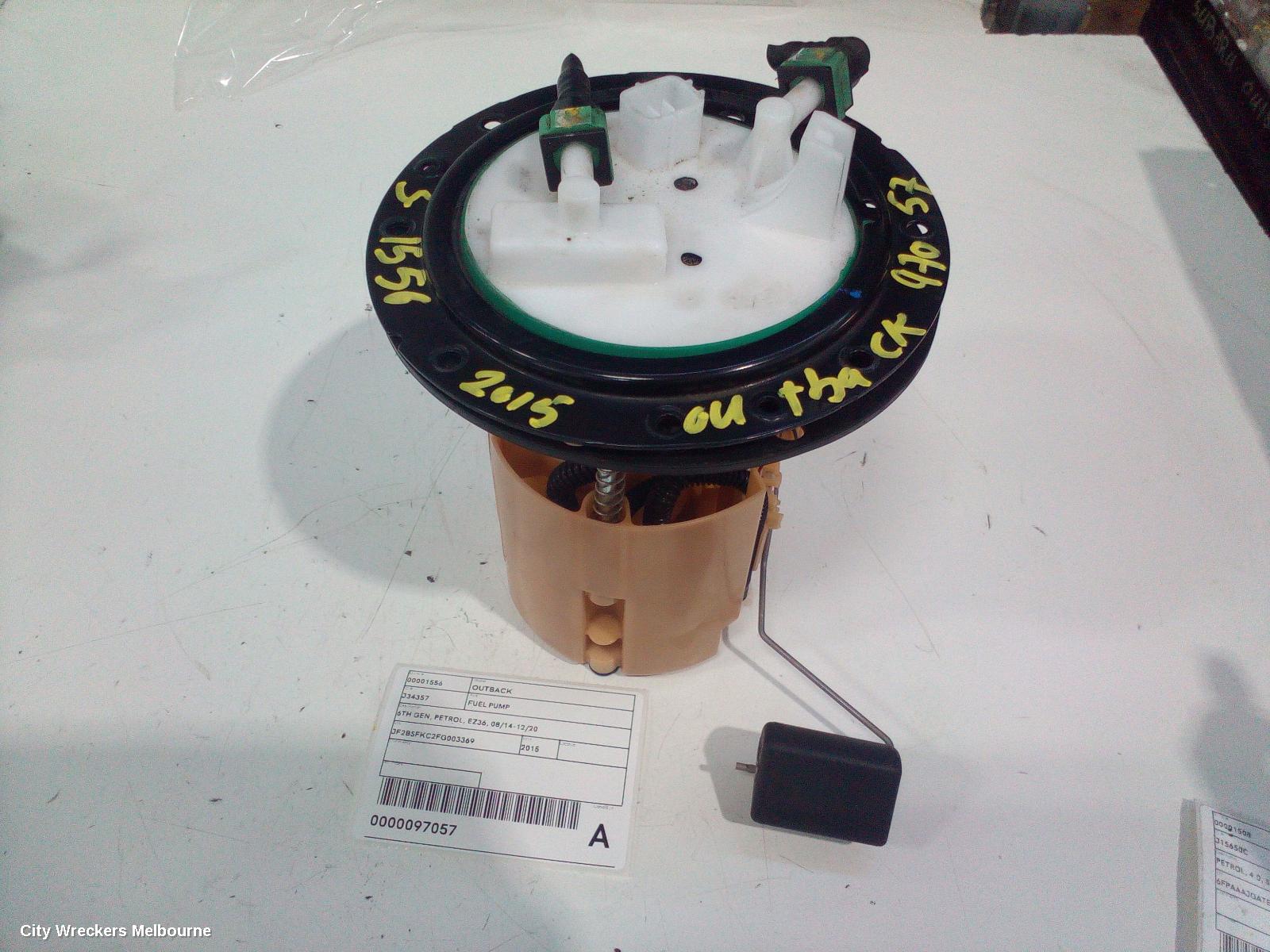 SUBARU OUTBACK FUEL PUMP, 6TH GEN, PETROL, EZ36, 08/2014 - 12/2020 - Image 2