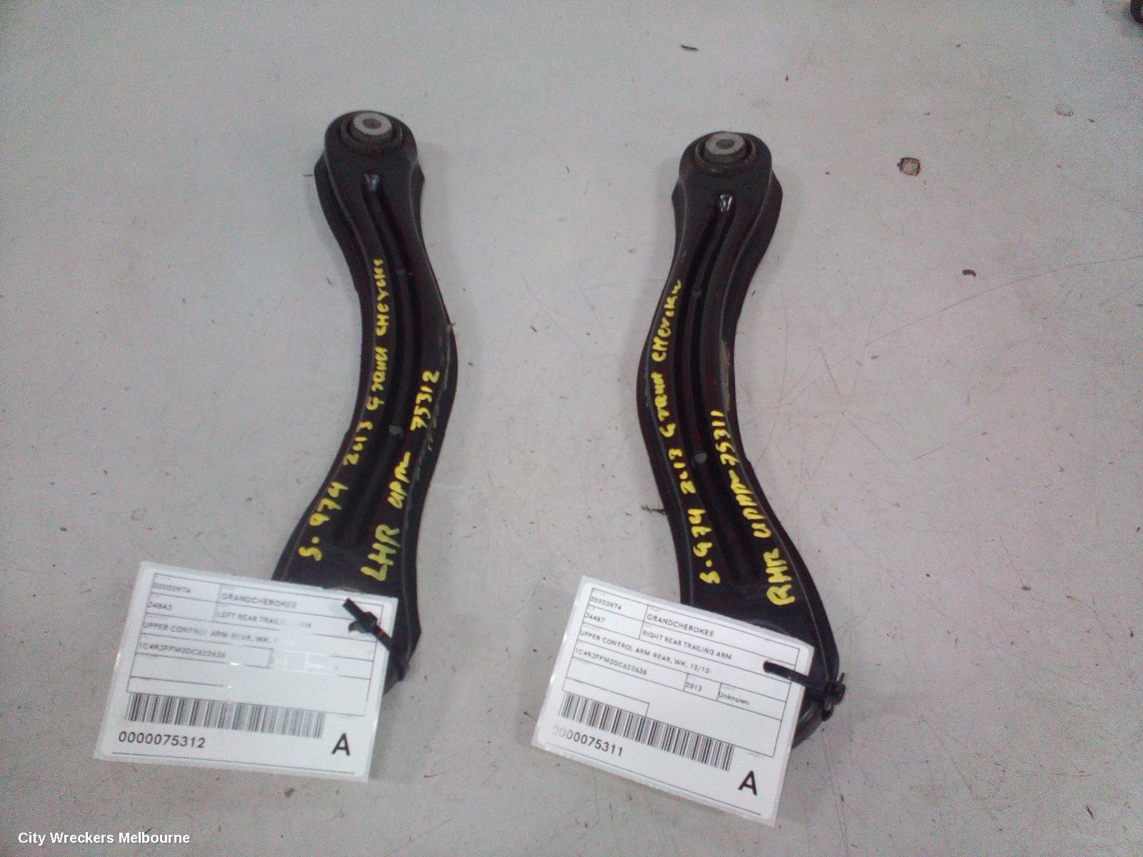 JEEP GRANDCHEROKEE RIGHT REAR TRAILING ARM, UPPER REAR CONTROL ARM (BOXED STEEL), WK, 10/2010 - 02/2022 - Image 2