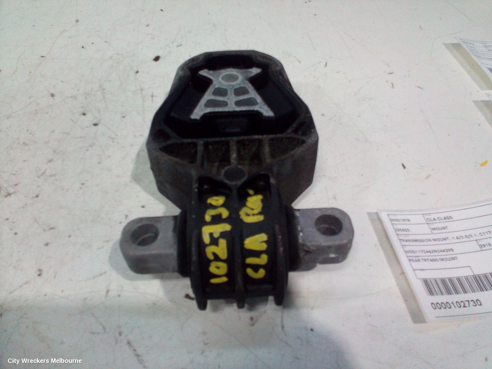 MERCEDES CLA CLASS MOUNT, TRANSMISSION MOUNT, 1.6/2.0/2.1, C117, 10/2013 - 02/2019 - Image 1