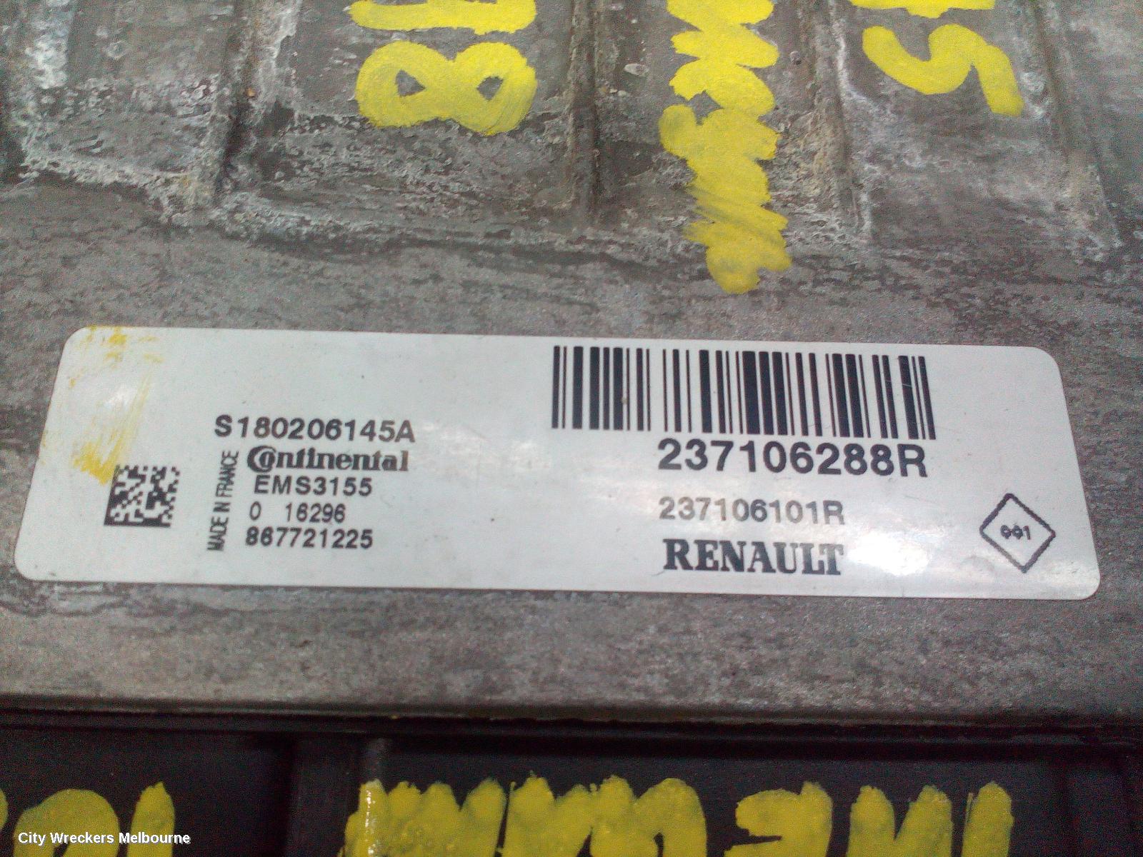 RENAULT MEGANE ECU, ENGINE ECU, 1.2, PETROL, ECU ONLY, BFB/LFF/KFB, 06/2016 - 02/2020 - Image 2