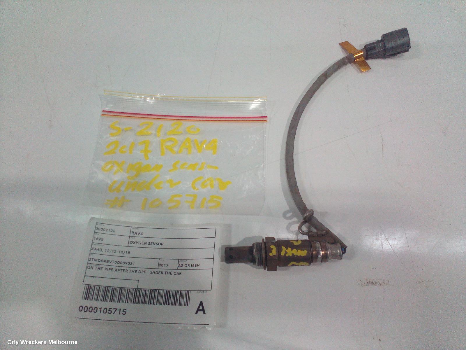 TOYOTA RAV4 OXYGEN SENSOR, XA40, 12/2012 - 12/2018 - Image 3