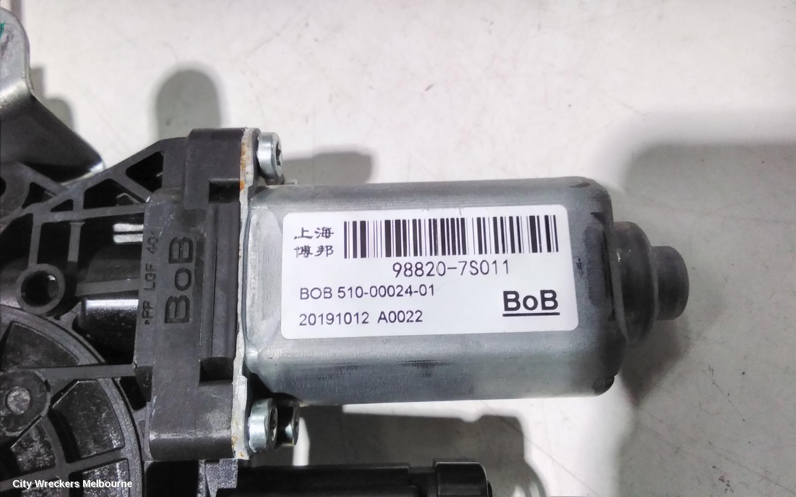 LDV G10 RIGHT FRONT WINDOW REG/MOTOR, SV7A/SV7C, DOOR REG ASSY (REG & MOTOR), 2 PIN MOTOR TYPE, WAGON/VAN, 04/2015 ONWARDS - Image 3