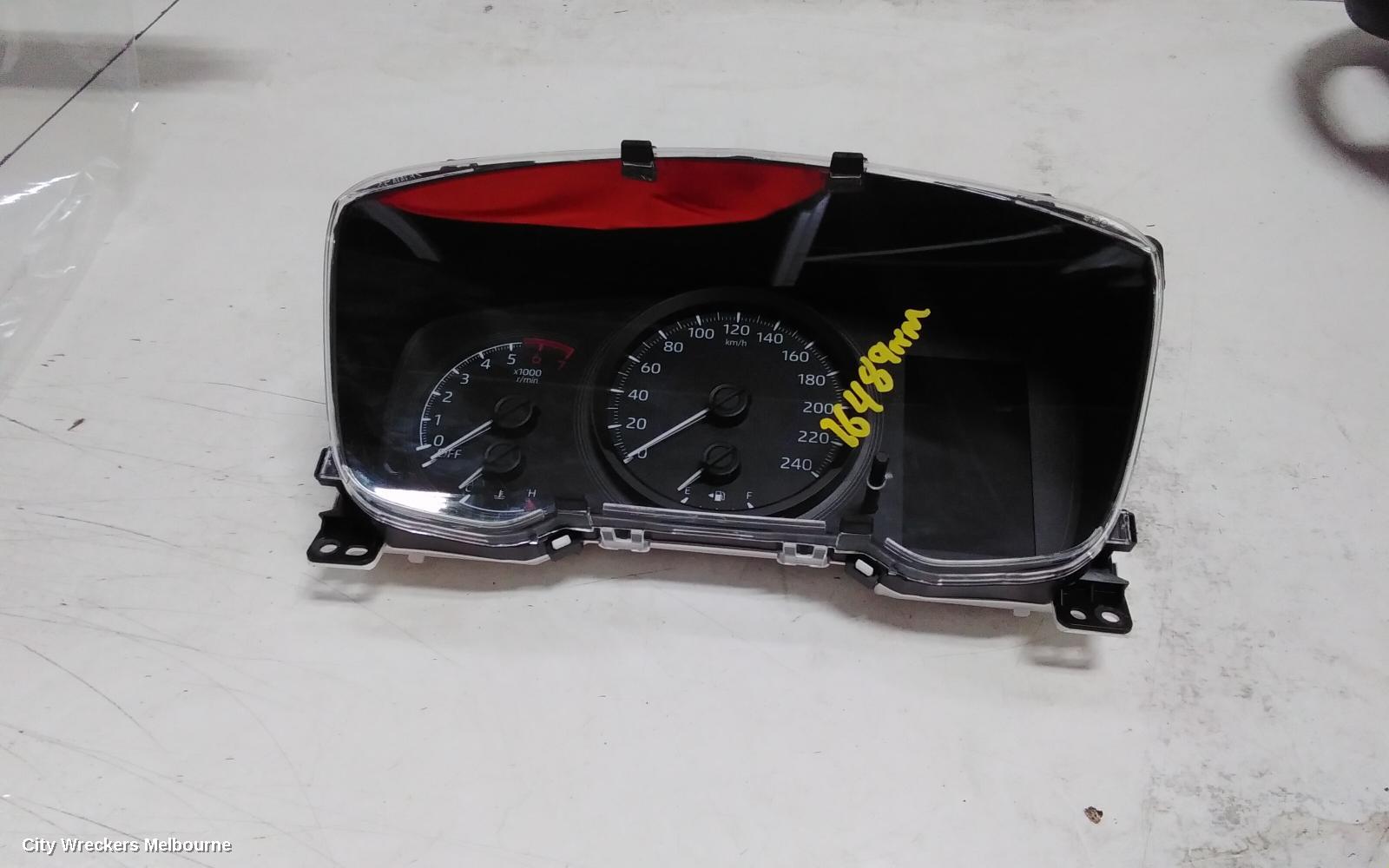 TOYOTA COROLLA INSTRUMENT CLUSTER, INSTRUMENT CLUSTER, AUTO T/M, HATCH, HYBRID, ASCENT SPORT/SX, ZWE211R, 07/2018 ONWARDS - Image 1