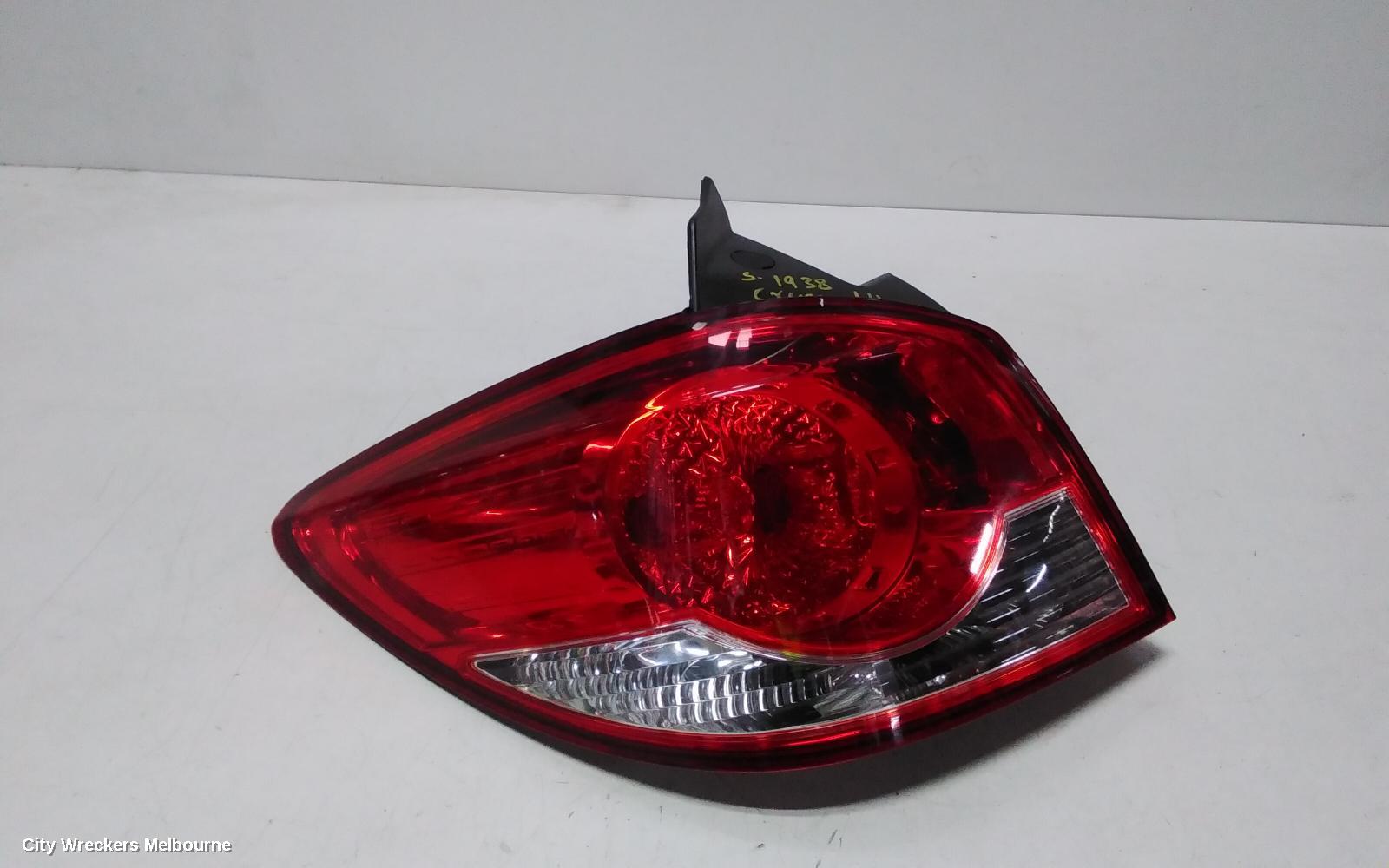 HOLDEN CRUZE LEFT TAILLIGHT, JH, HATCH, IN BODY, 03/2011 - 01/2017 - Image 1