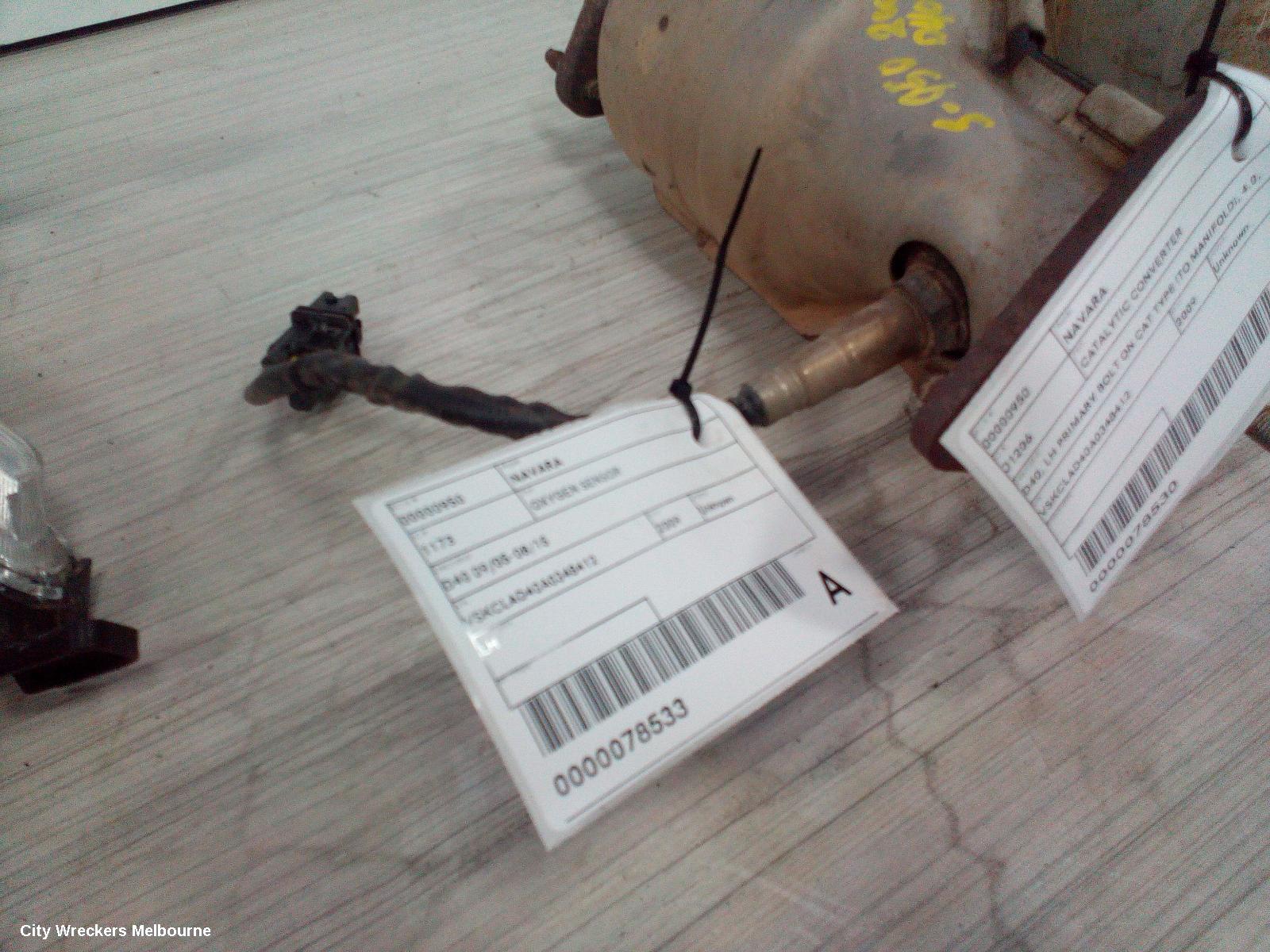 NISSAN NAVARA OXYGEN SENSOR, D40 09/2005 - 08/2015 - Image 1