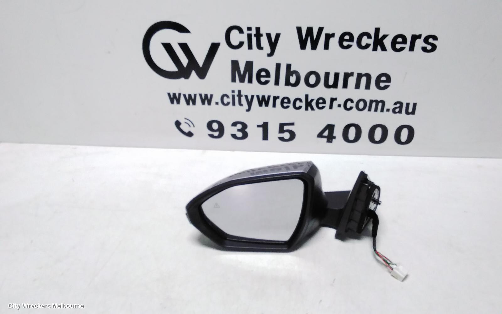 HYUNDAI TUCSON LEFT DOOR MIRROR, NX4, W/ POWER FOLDING & HEATED TYPE, COLOUR CODED TYPE, 02/2021 ONWARDS - Image 1