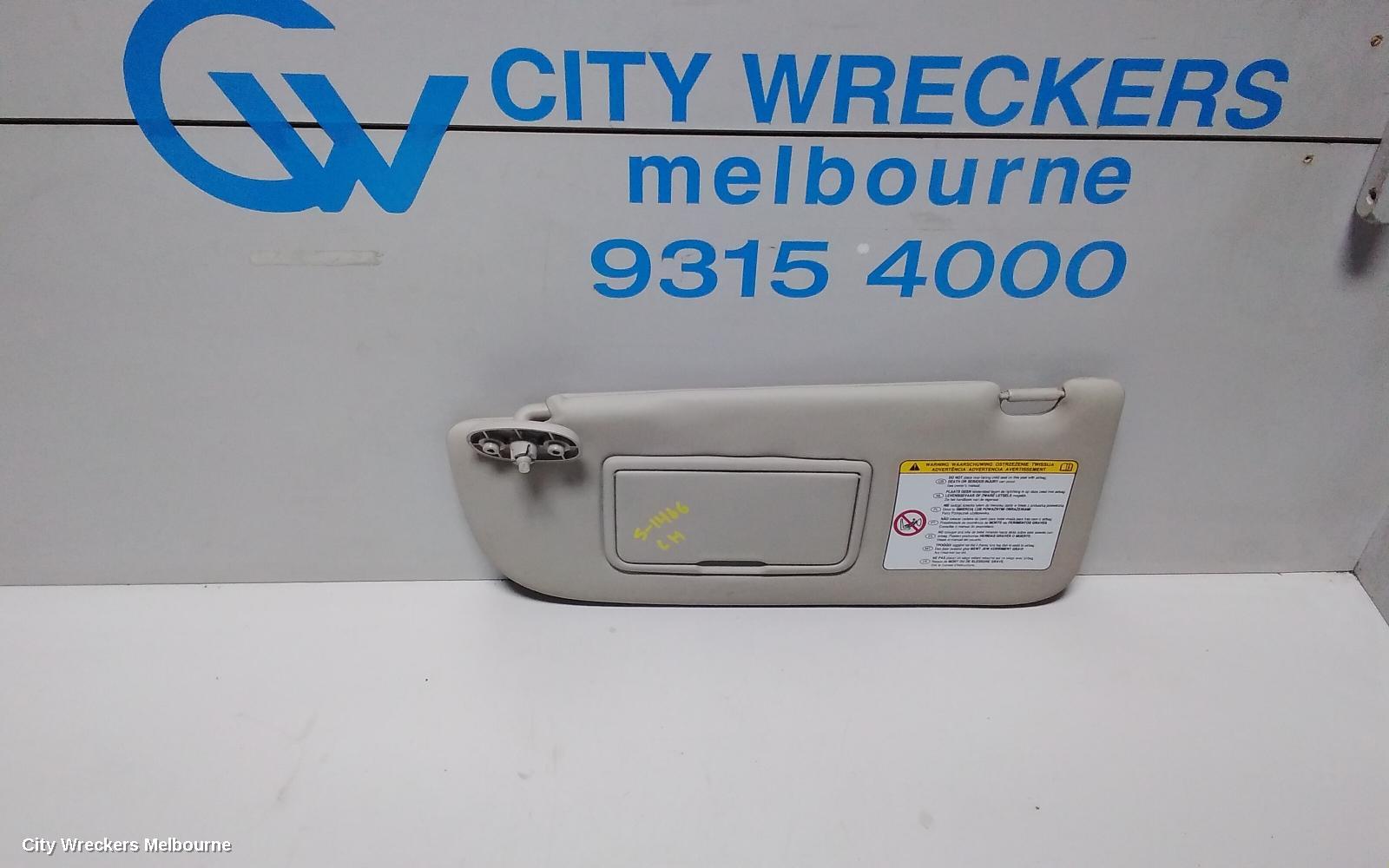 HOLDEN COLORADO SUNVISOR, RG 7, LH SIDE, 12/2012 - 06/2016 - Image 1