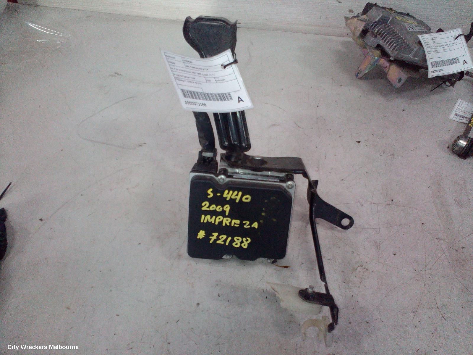SUBARU IMPREZA ABS PUMP/MODULATOR, G3, P/N 27596FG041, VDC TYPE, 04/2007 - 11/2011 - Image 1