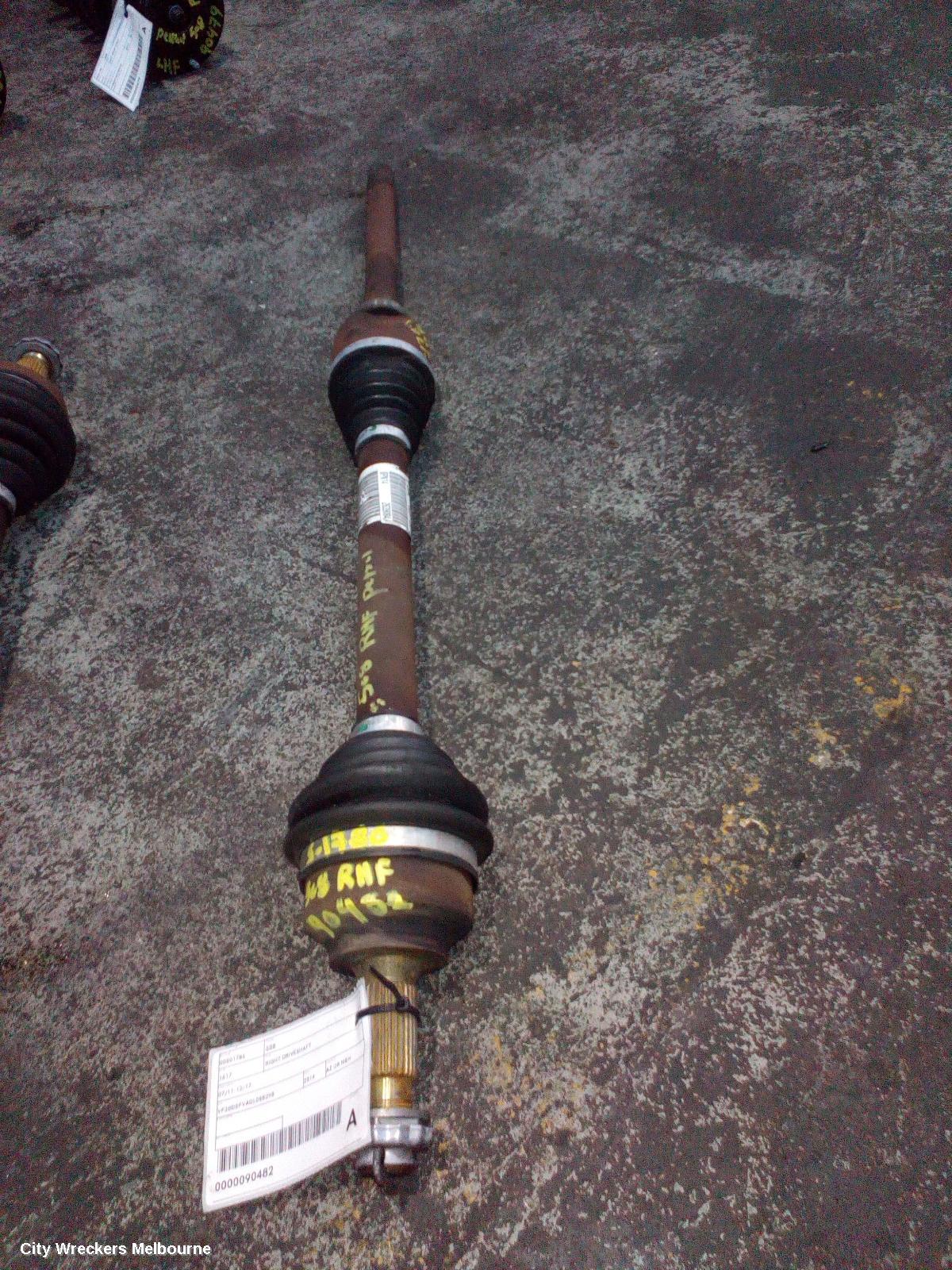 PEUGEOT 508 RIGHT DRIVESHAFT, 07/2011 - 12/2017 - Image 3