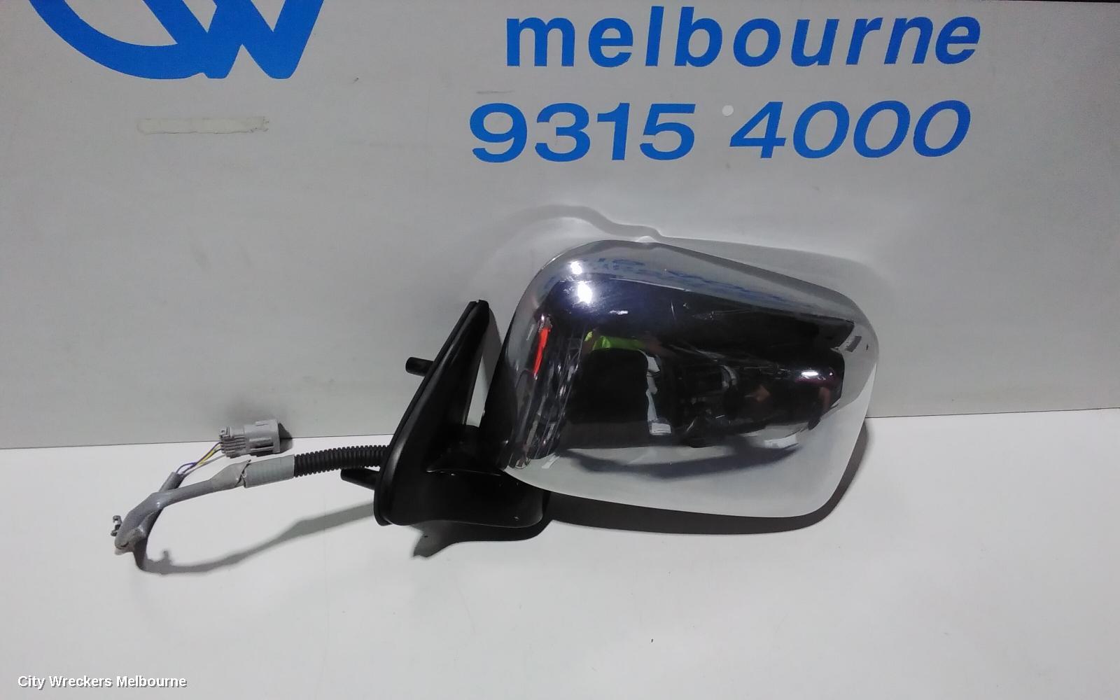 NISSAN NAVARA LEFT DOOR MIRROR, D22, POWER, BLACK, 04/1997 - 08/2015 - Image 3