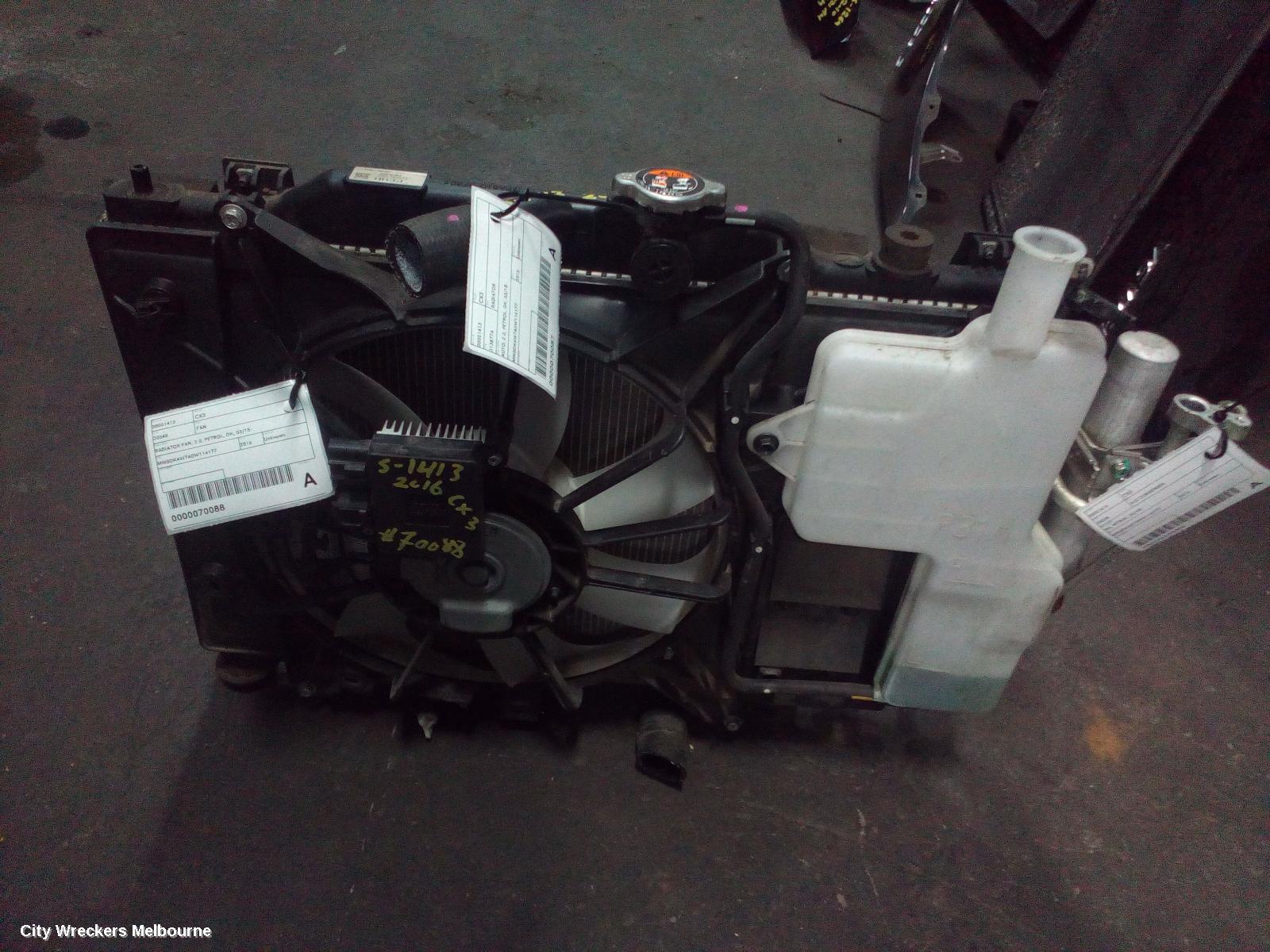 MAZDA CX3 RADIATOR, AUTO, 2.0, PETROL, DK, 03/2015 ONWARDS - Image 2