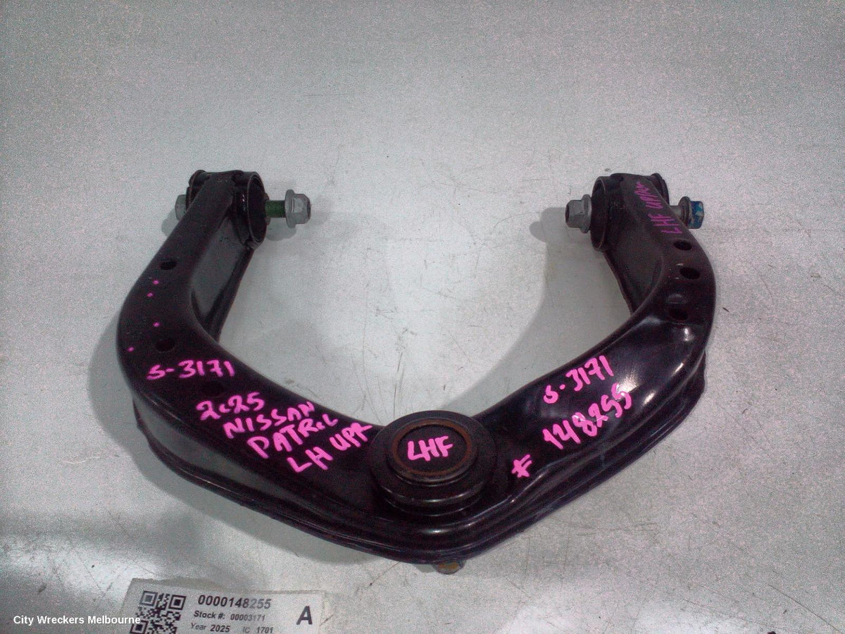 NISSAN PATROL LEFT FRONT UPPER CONTROL ARM, Y62, 11/2012 ONWARDS - Image 1