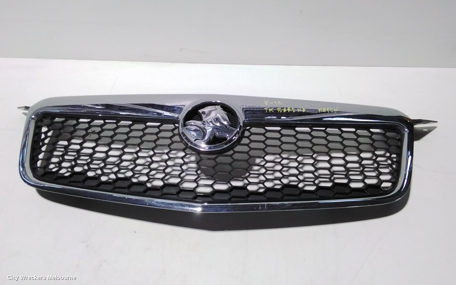 HOLDEN BARINA GRILLE, RADIATOR GRILLE, TK, HATCH, 07/2008 - 12/2012 - Image 3